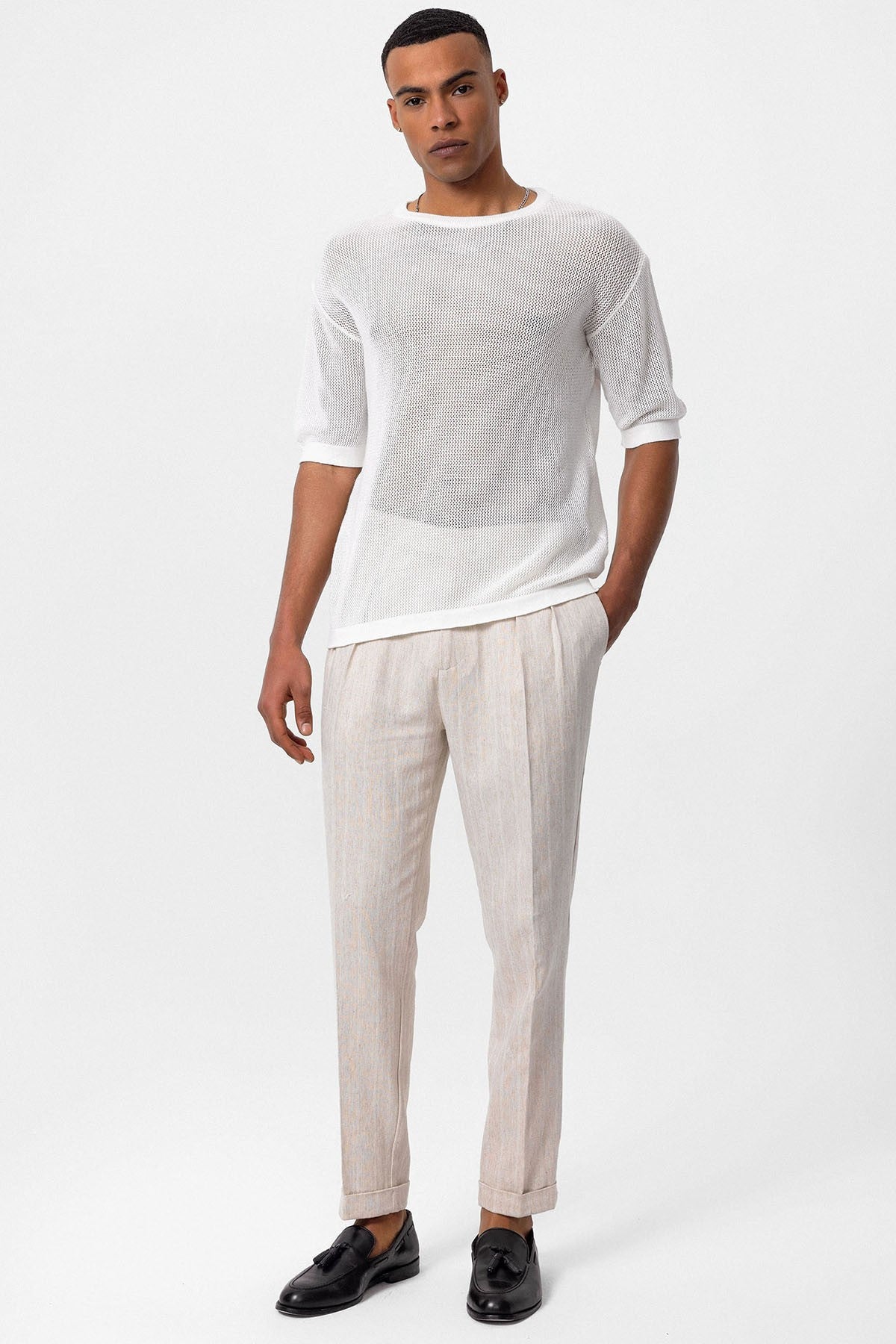 Antioch Oversized Openwork Men's T-Shirt