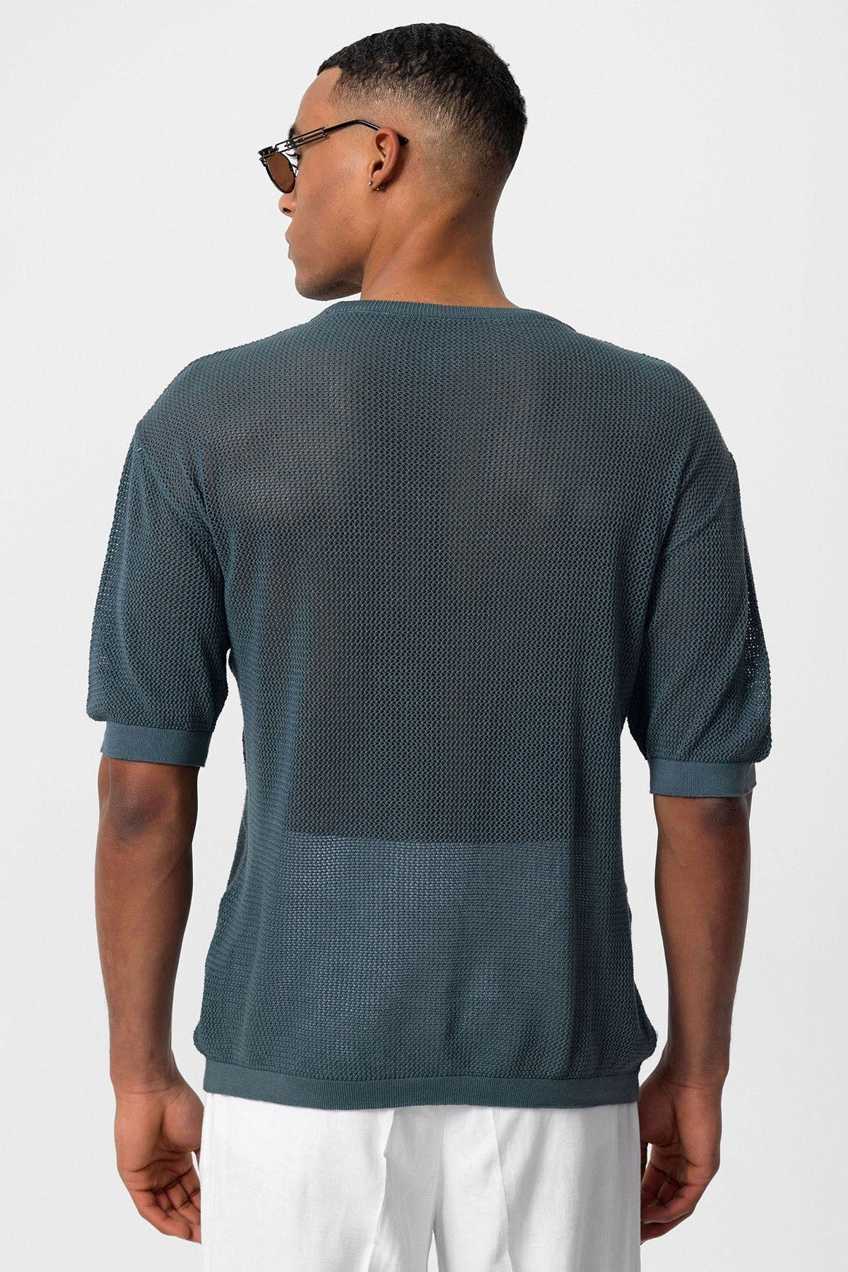 Antioch Oversized Openwork Men's T-Shirt