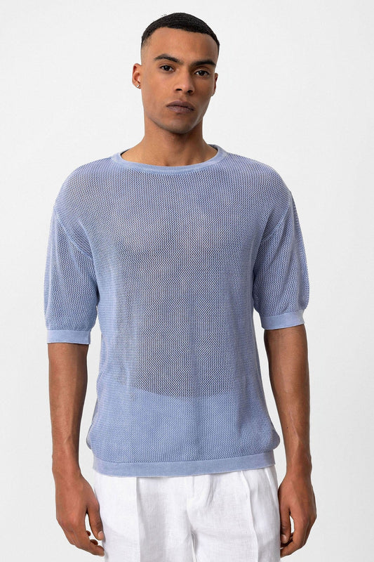 Antioch Oversized Openwork Men's T-Shirt