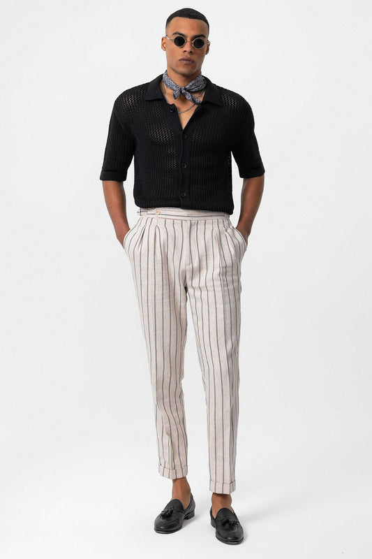Antioch Short-Sleeved Openwork Men's Shirt