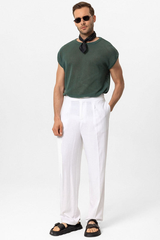 Antioch Sleeveless Openwork Men's T-Shirt