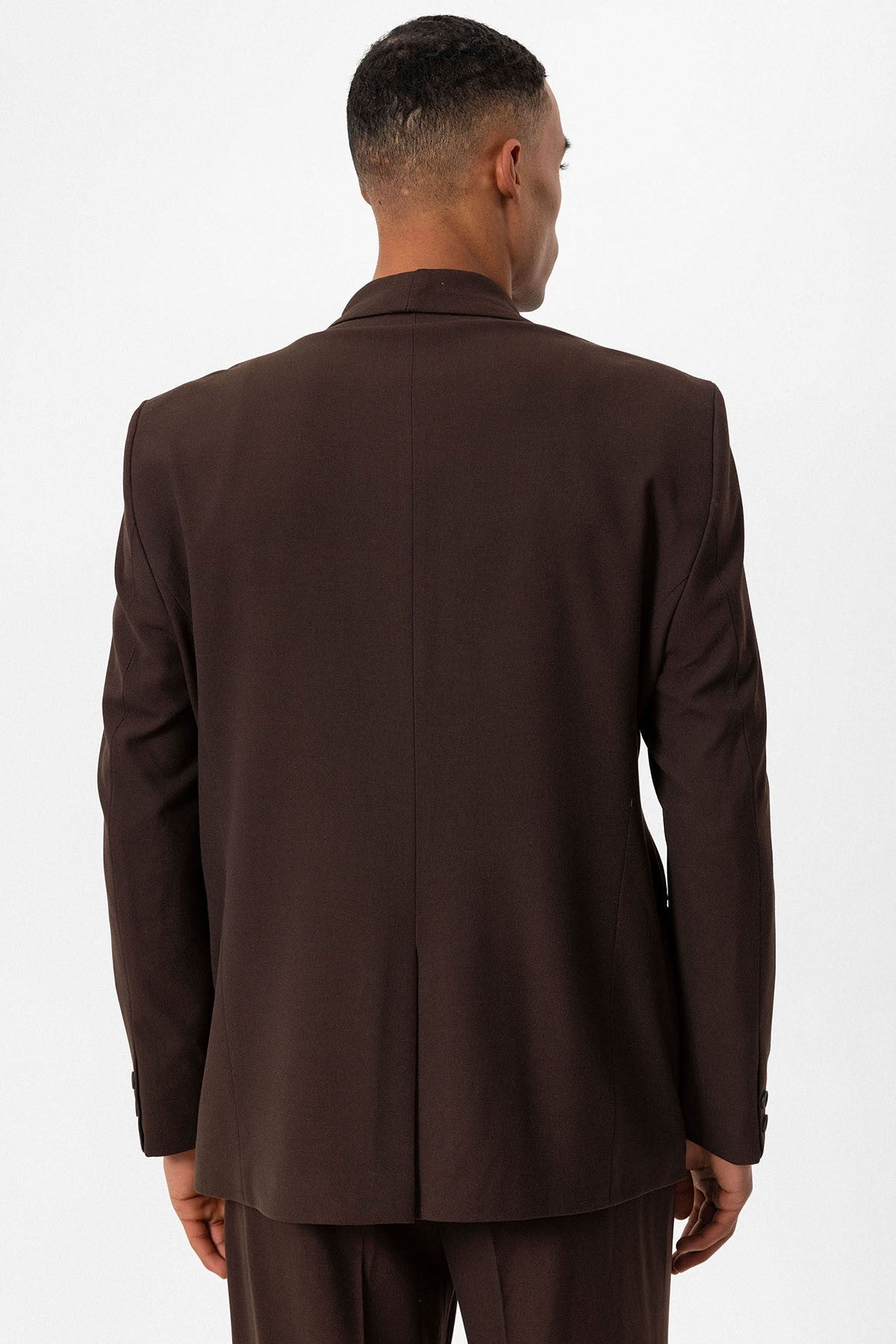 Antioch Double-Breasted Men's Blazer with Belt