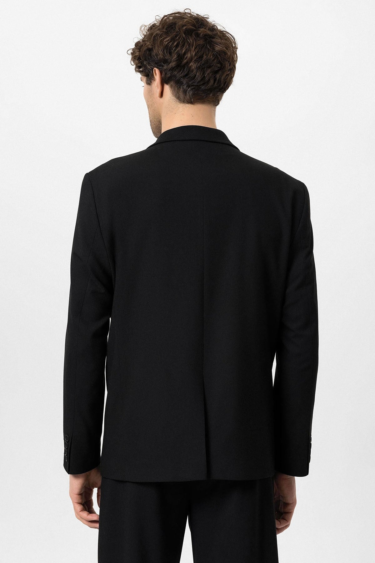 Antioch Single-Button Double-Breasted Men's Blazer