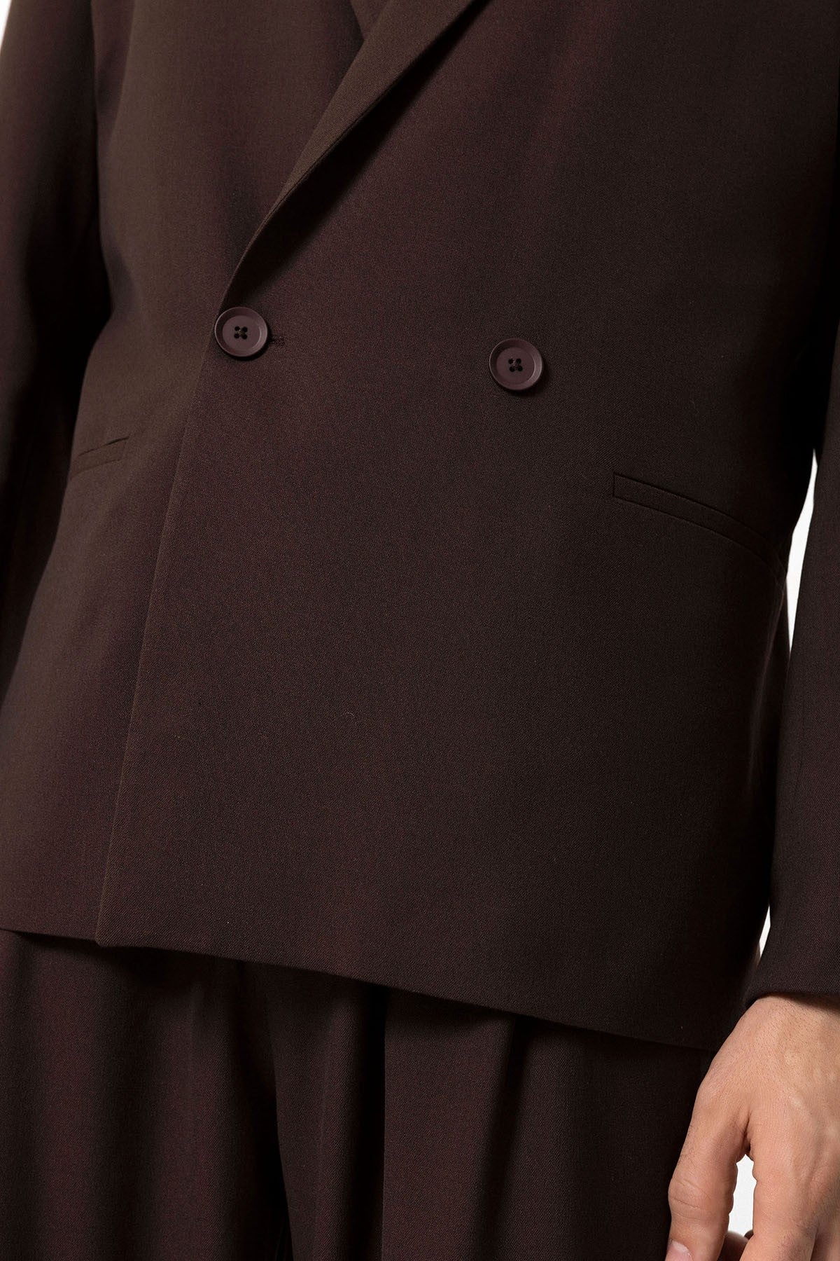 Antioch Single-Button Double-Breasted Men's Blazer