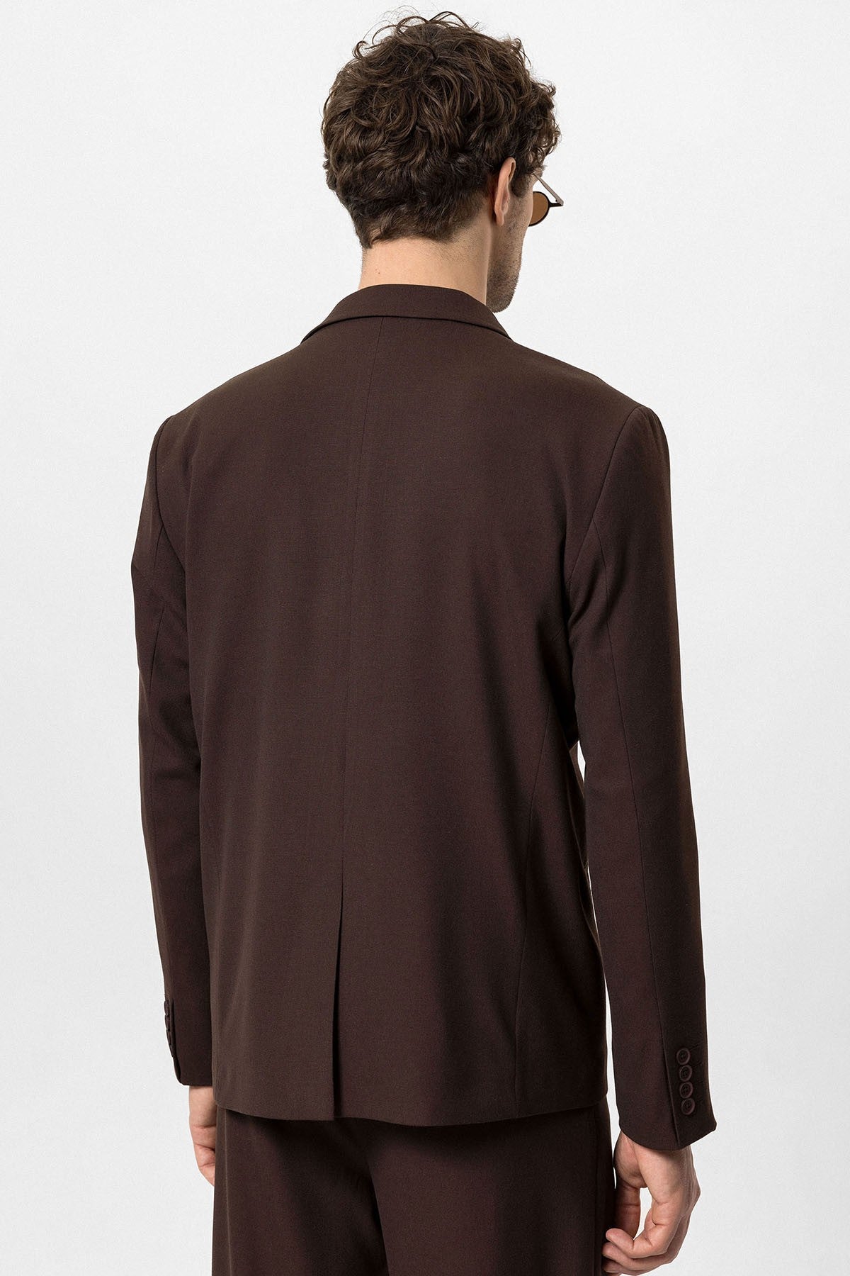 Antioch Single-Button Double-Breasted Men's Blazer
