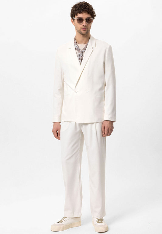 Antioch Single-Button Double-Breasted Men's Blazer