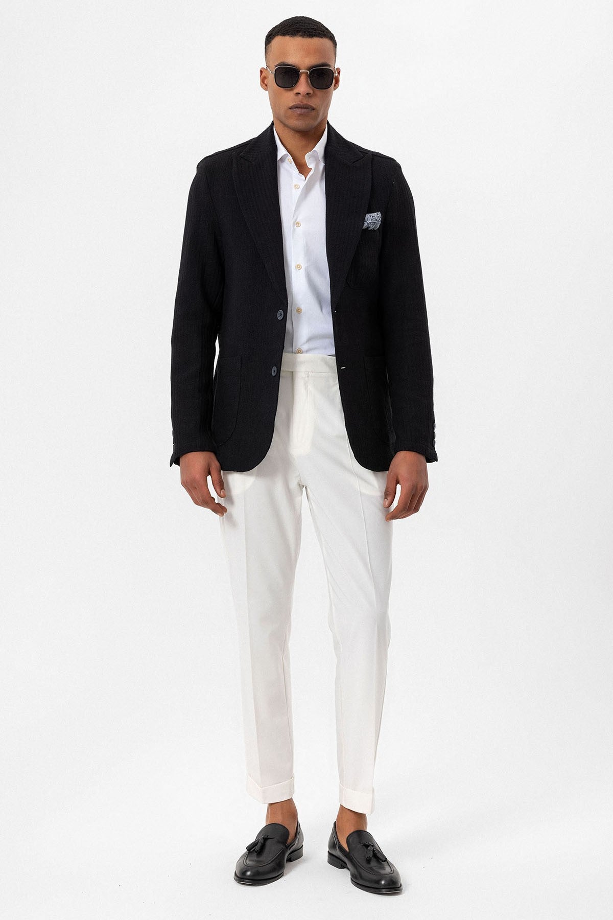Antioch Men's Blazer Jacket with Side Pockets, Unlined