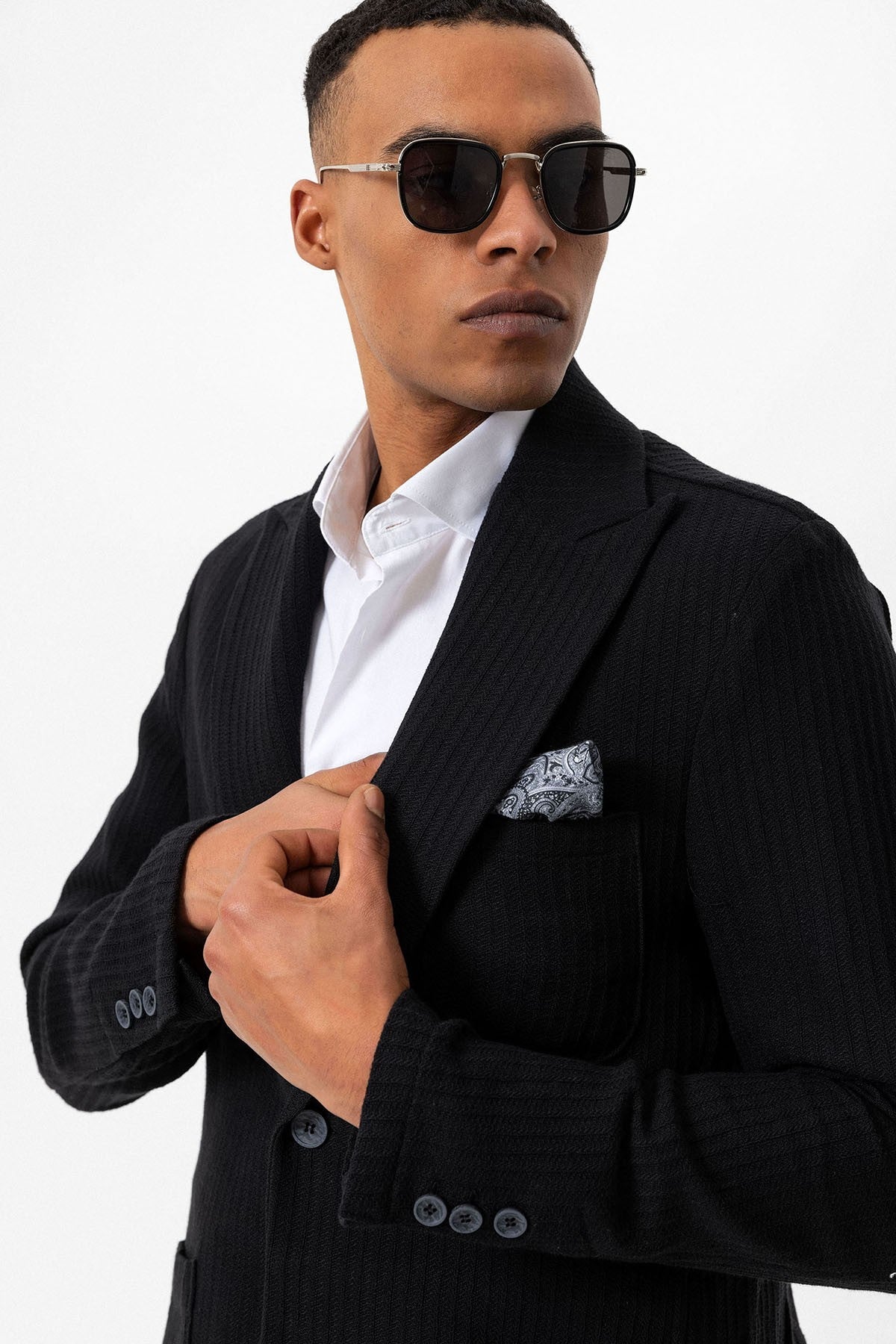 Antioch Men's Blazer Jacket with Side Pockets, Unlined