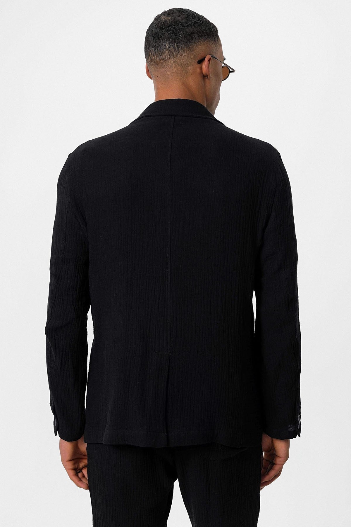 Antioch Double-Breasted Unlined Men's Blazer
