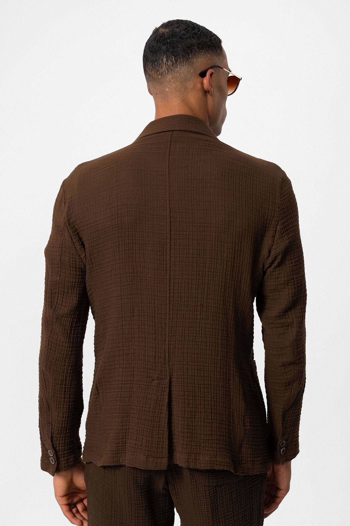 Antioch Double-Breasted Unlined Men's Blazer