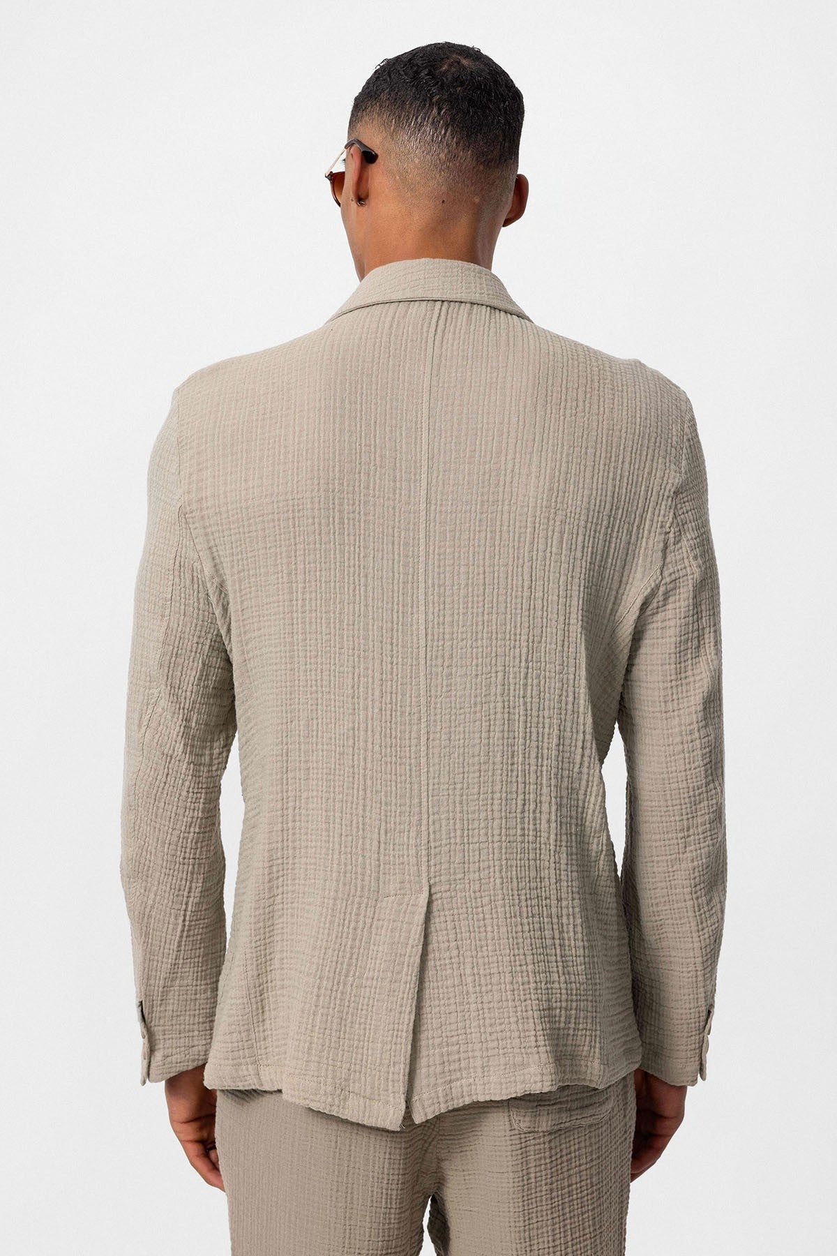 Antioch Double-Breasted Unlined Men's Blazer