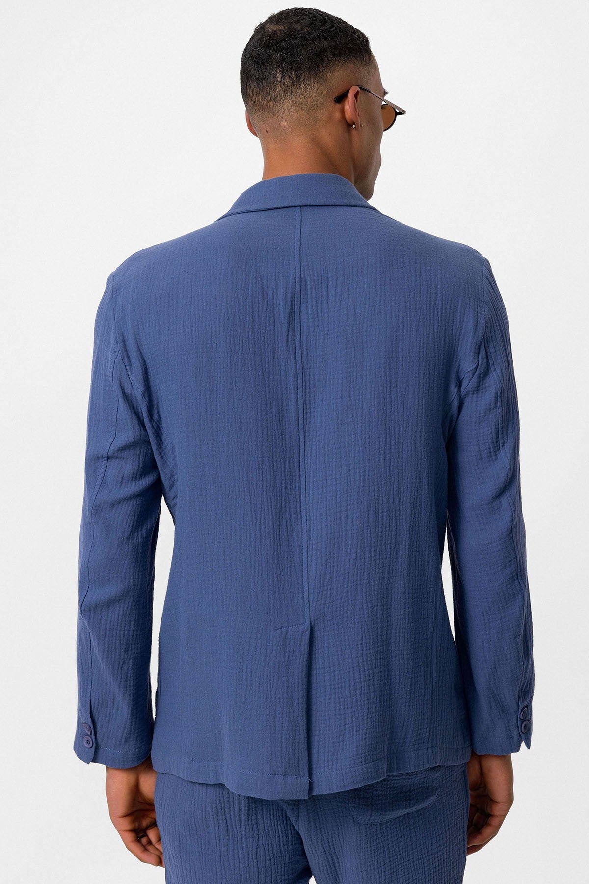 Antioch Double-Breasted Unlined Men's Blazer