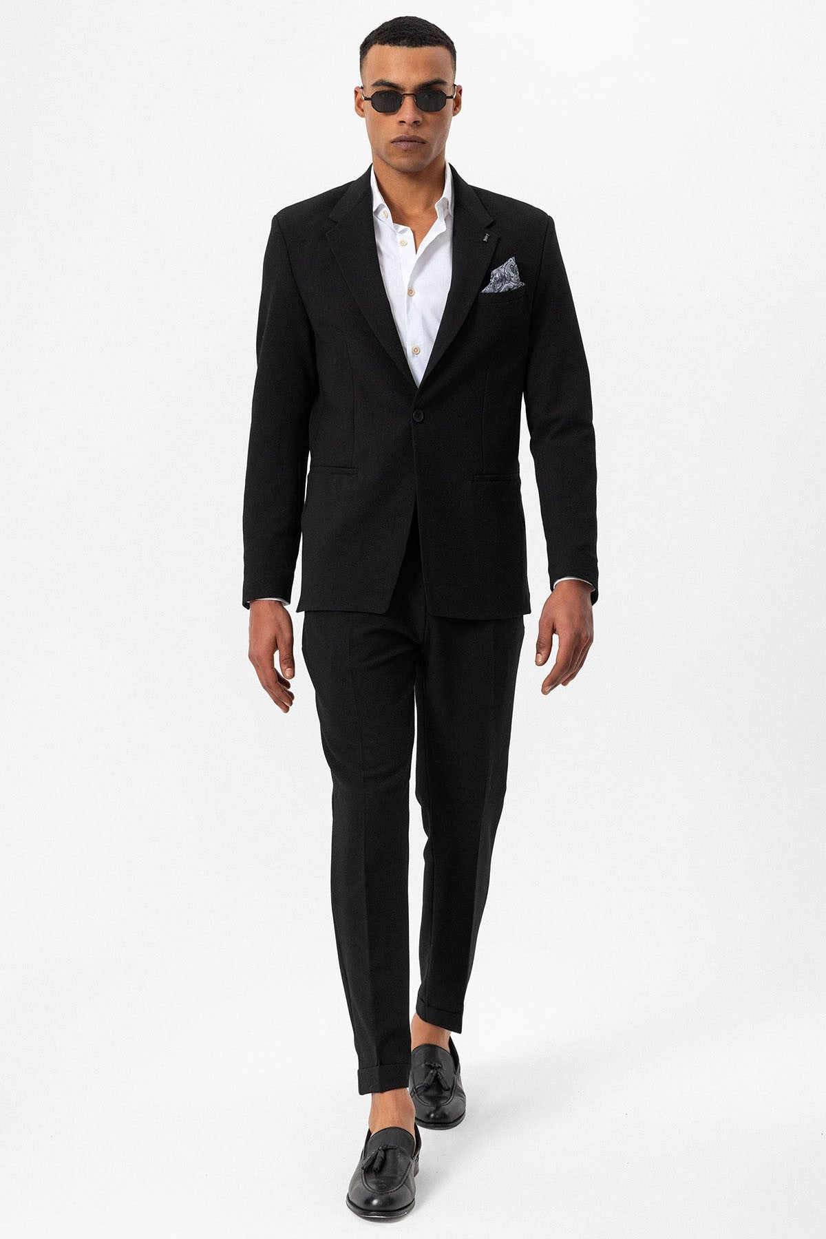 Antioch Sleeveless Single-Button Men's Blazer Jacket