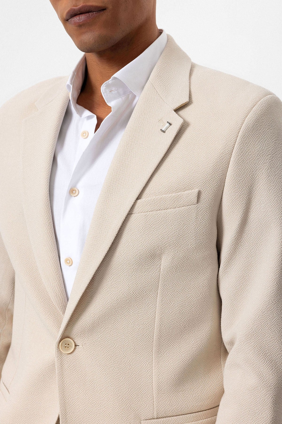 Antioch Sleeveless Single-Button Men's Blazer Jacket