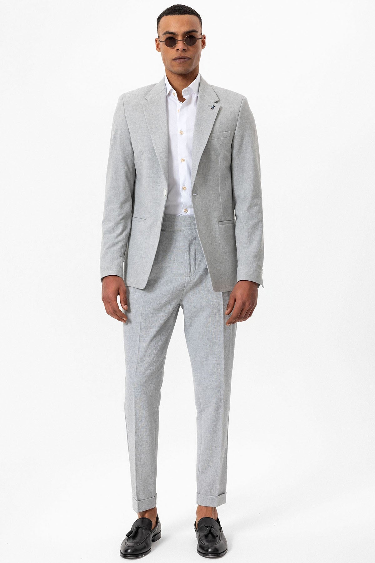 Antioch Sleeveless Single-Button Men's Blazer Jacket