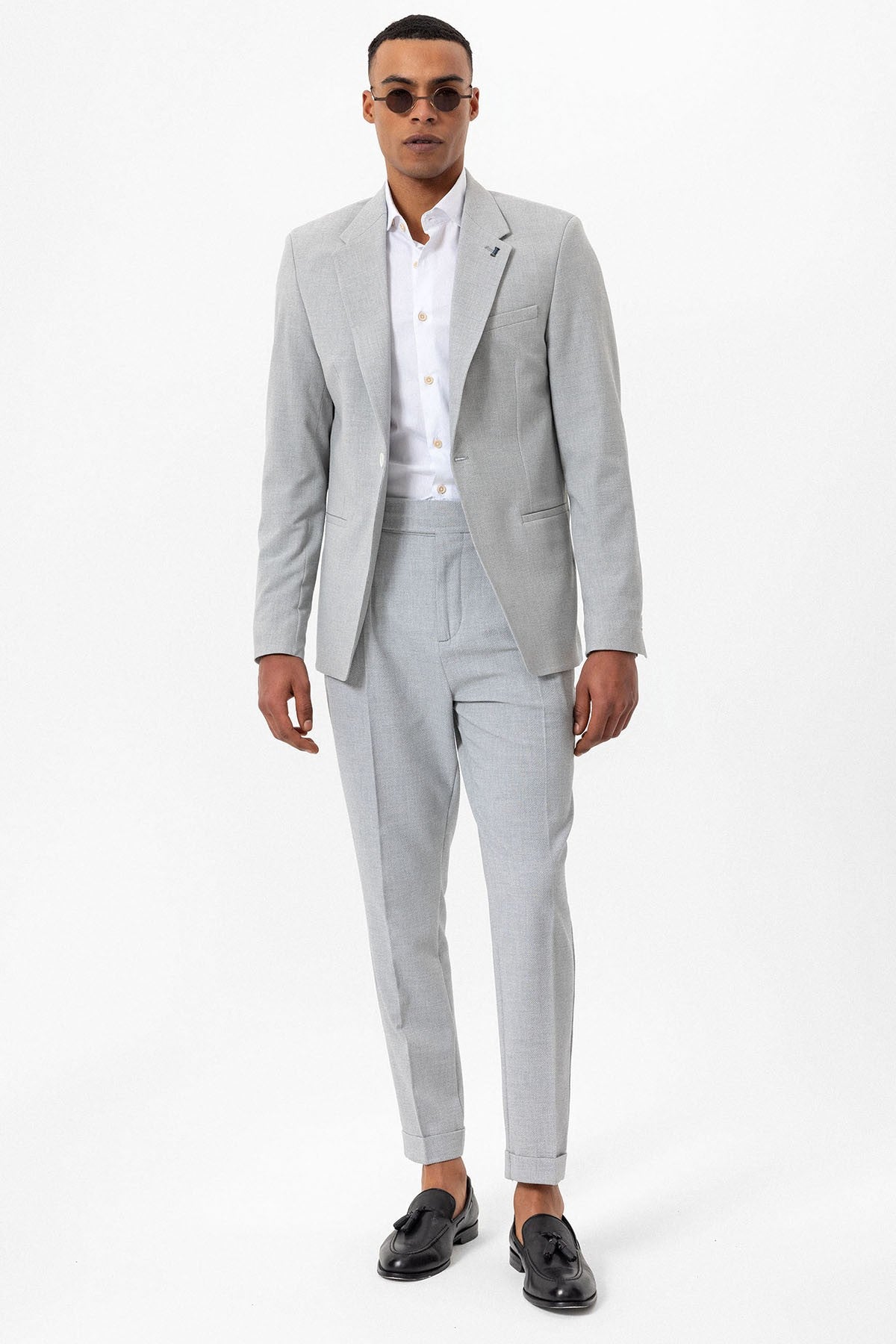 Antioch Sleeveless Single-Button Men's Blazer Jacket