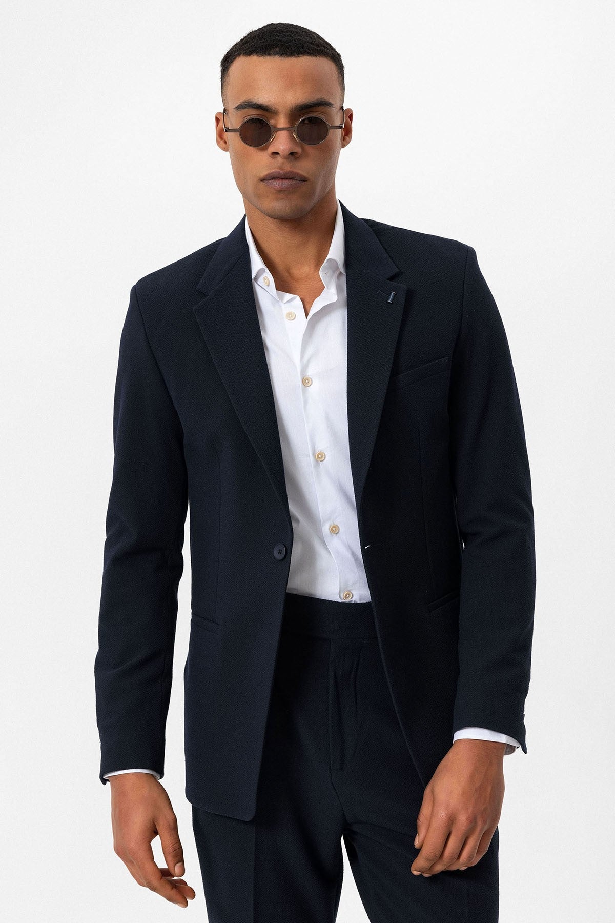 Antioch Sleeveless Single-Button Men's Blazer Jacket