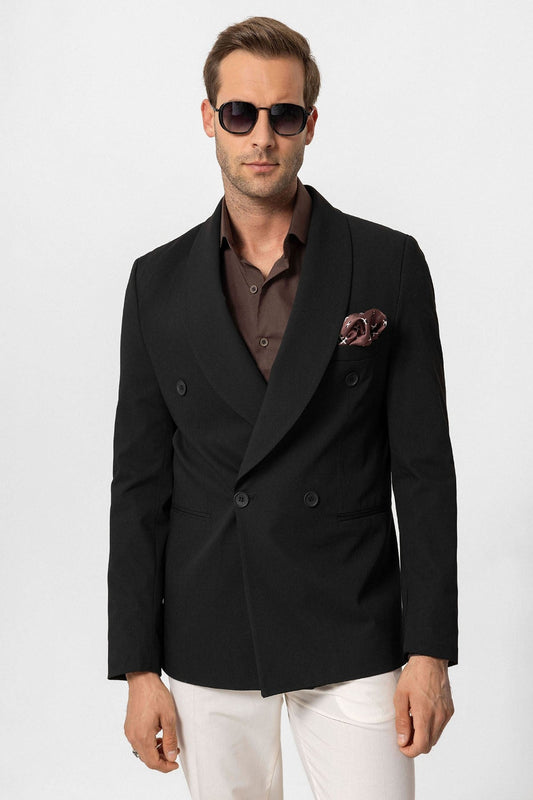 Antioch Double-Breasted Regular-Fit Men's Blazer Jacket