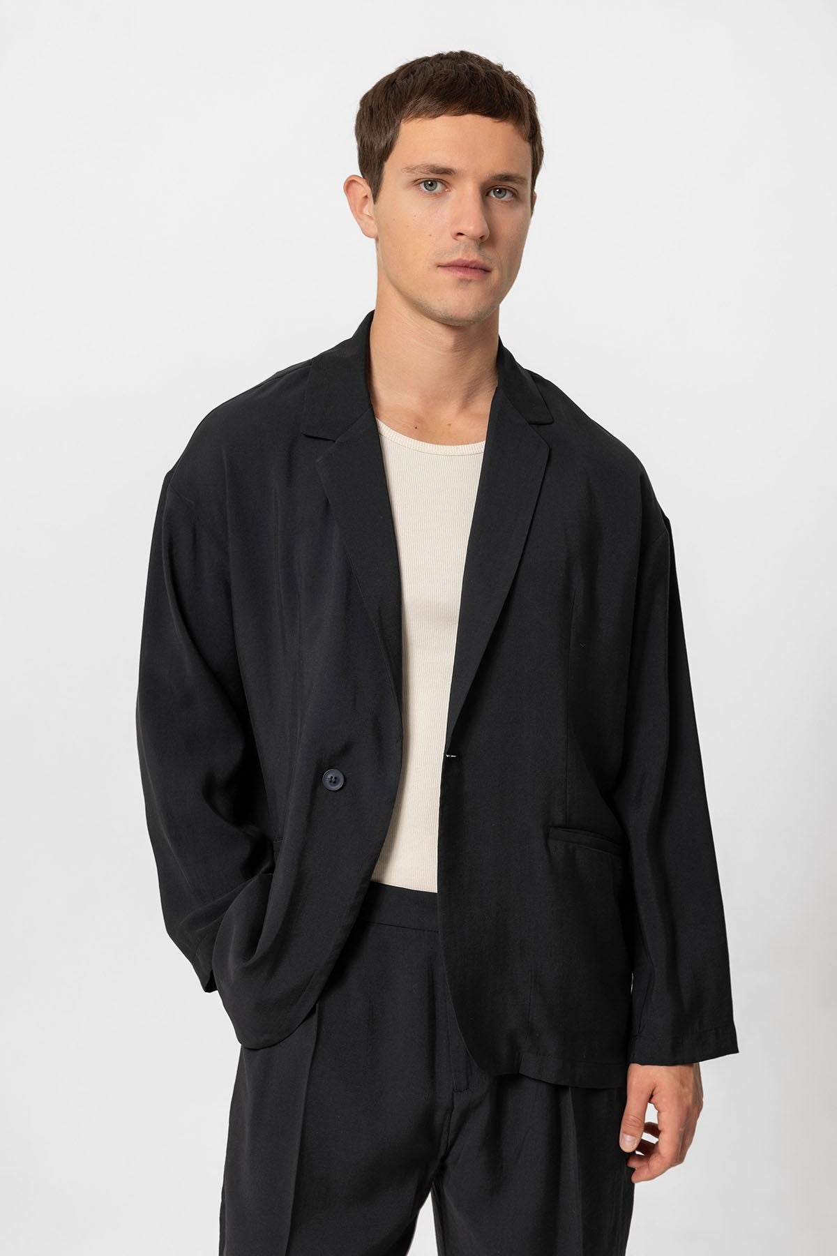 Antioch Oversized Unlined Men's Blazer Jacket