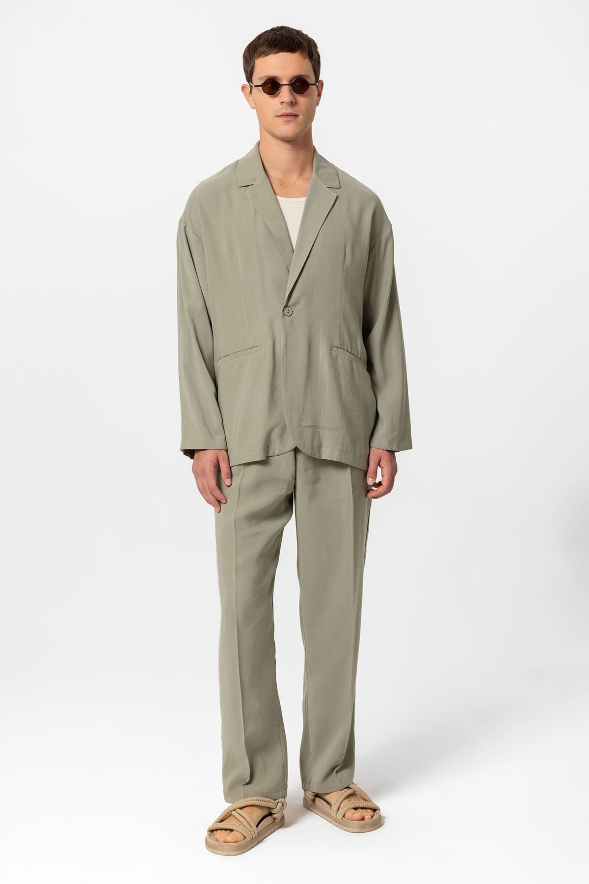 Antioch Oversized Unlined Men's Blazer Jacket