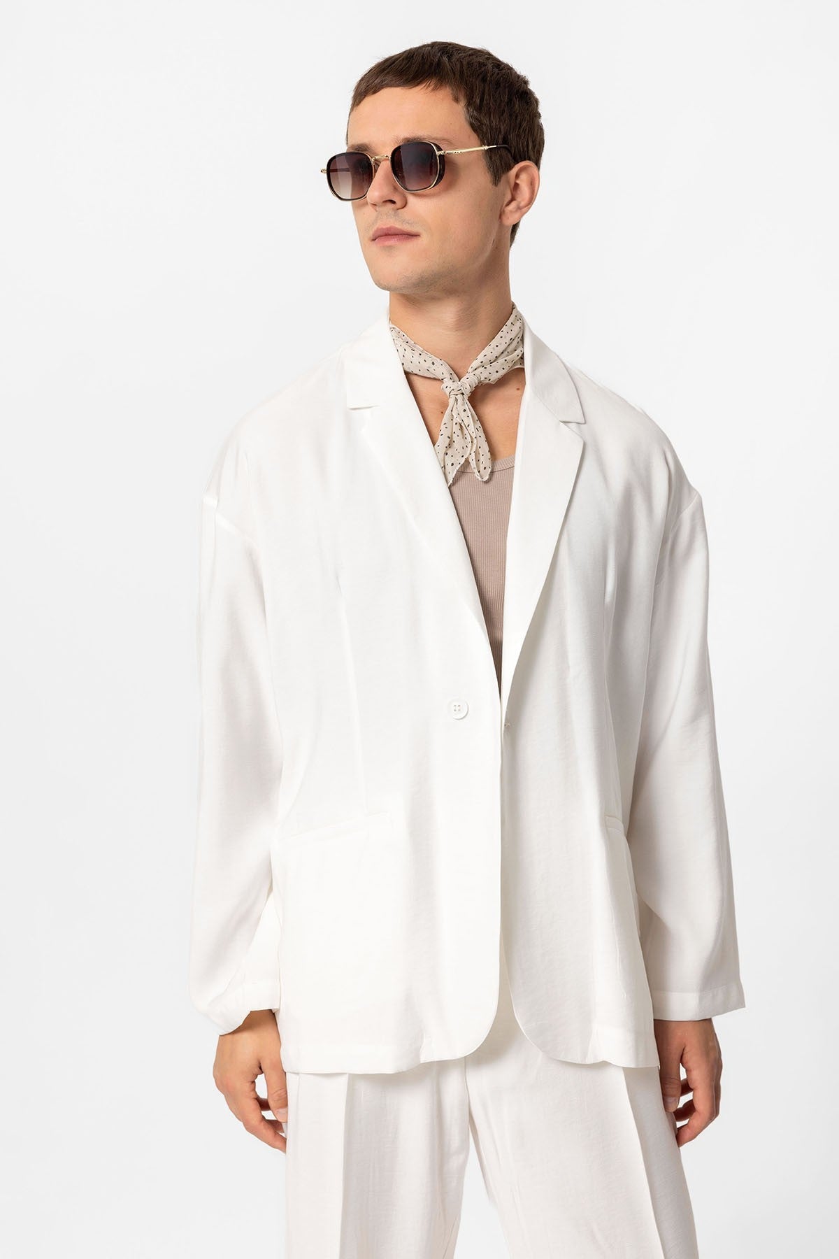 Antioch Oversized Unlined Men's Blazer Jacket