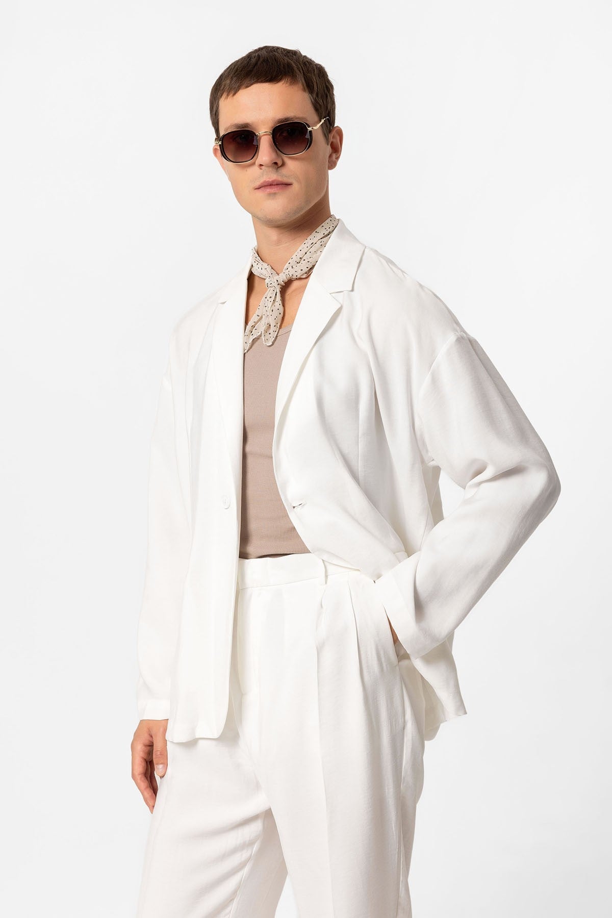 Antioch Oversized Unlined Men's Blazer Jacket