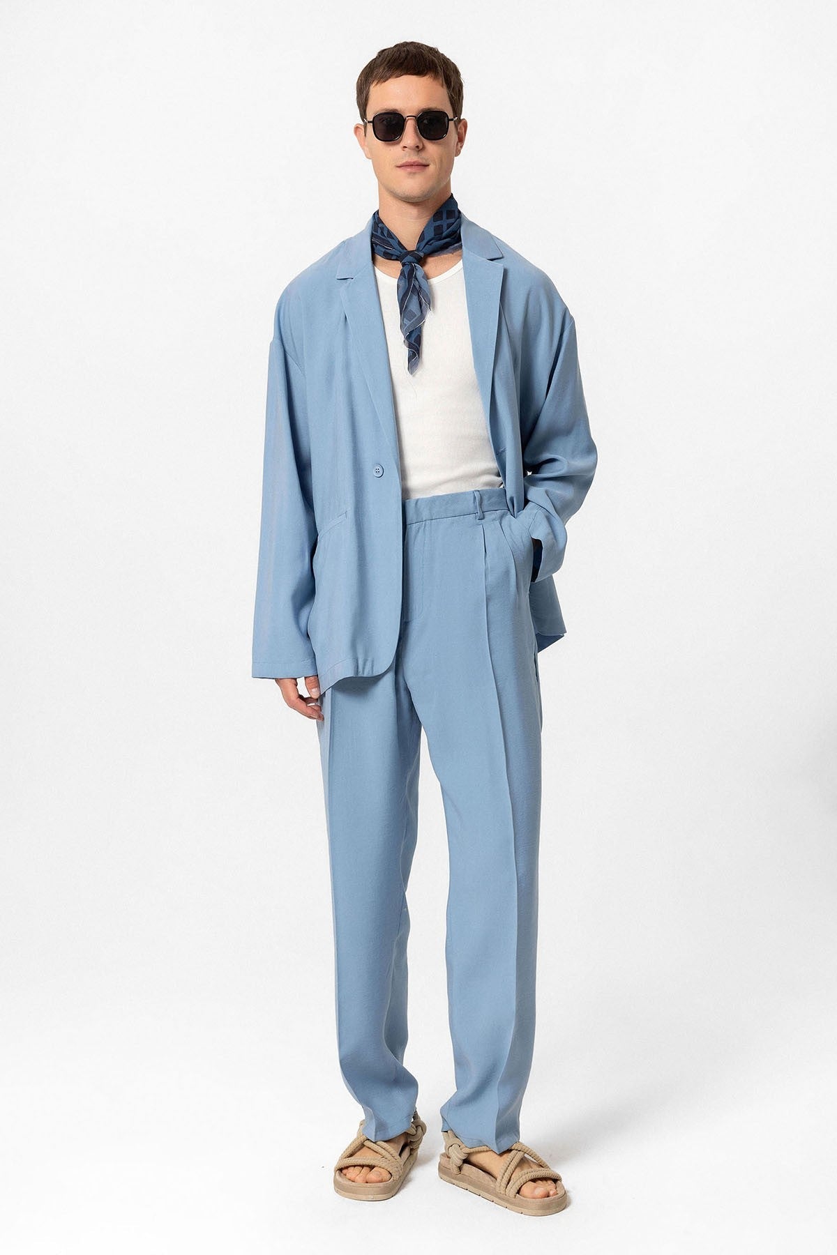 Antioch Oversized Unlined Men's Blazer Jacket