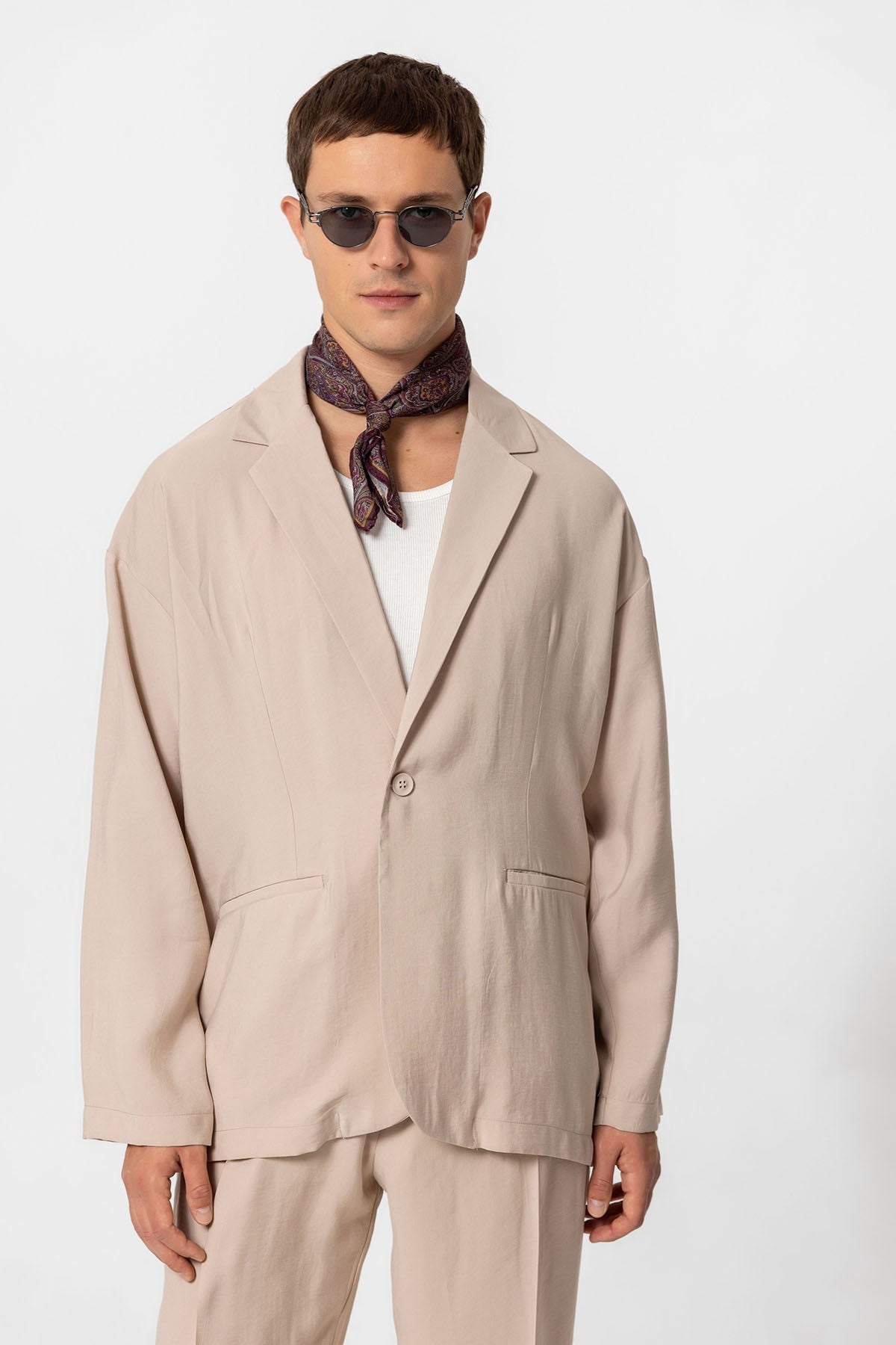 Antioch Oversized Unlined Men's Blazer Jacket