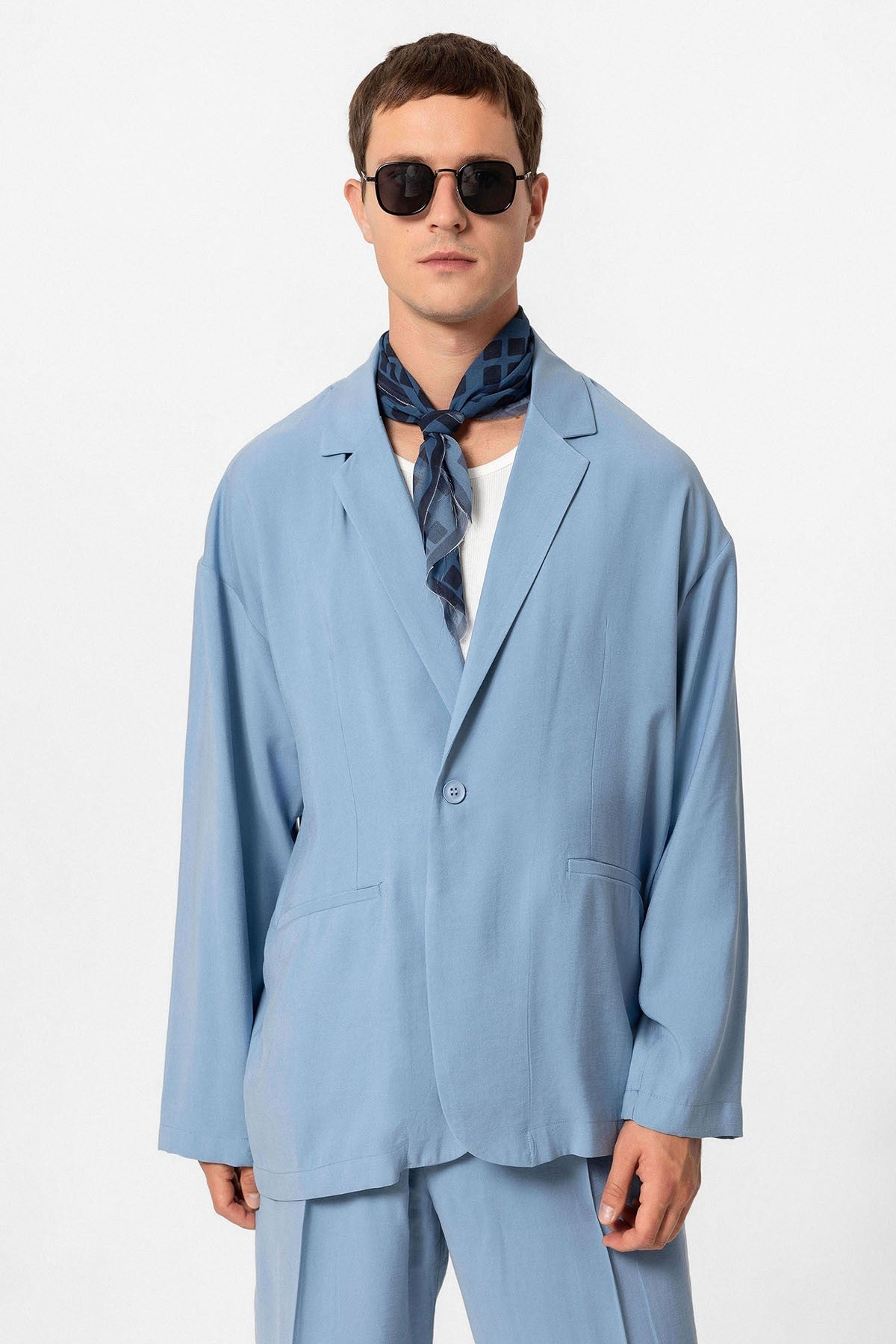 Antioch Oversized Unlined Men's Blazer Jacket