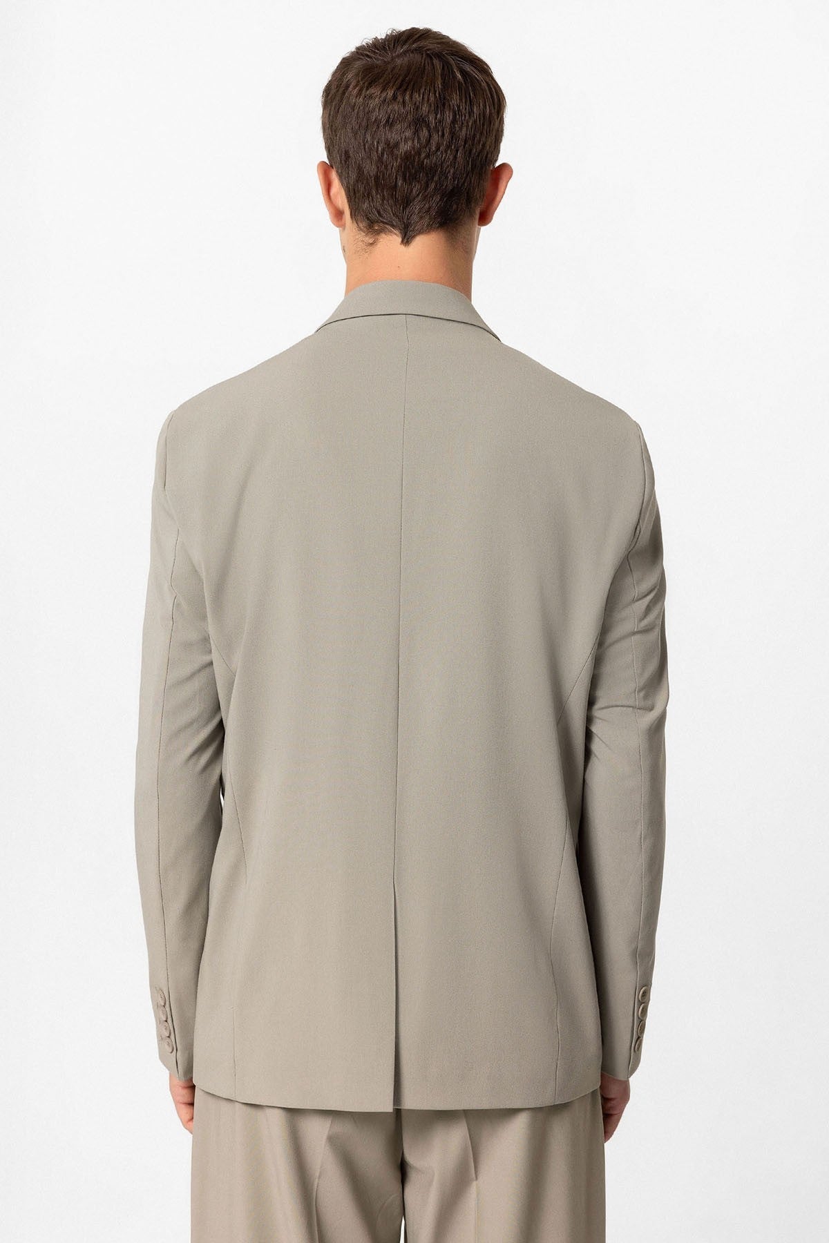 Antioch Single-Button Double-Breasted Men's Blazer