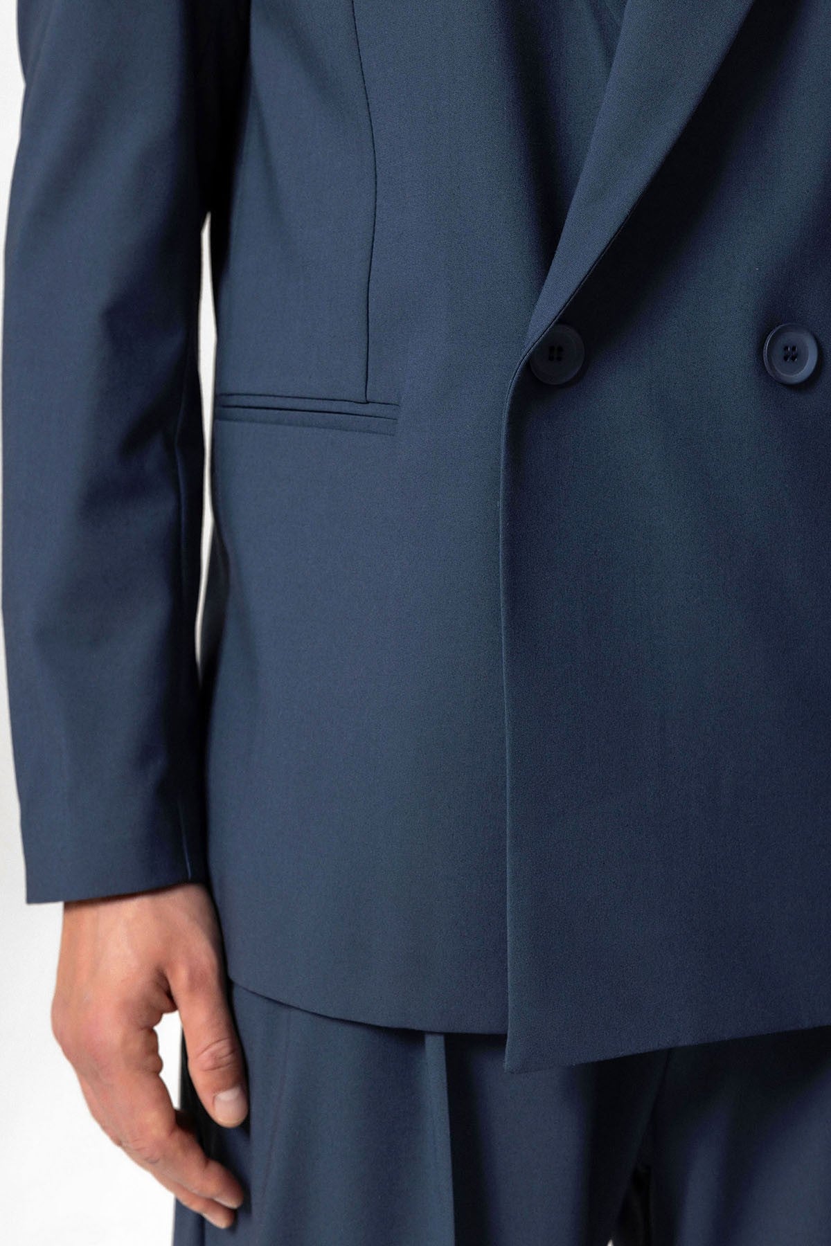 Antioch Single-Button Double-Breasted Men's Blazer