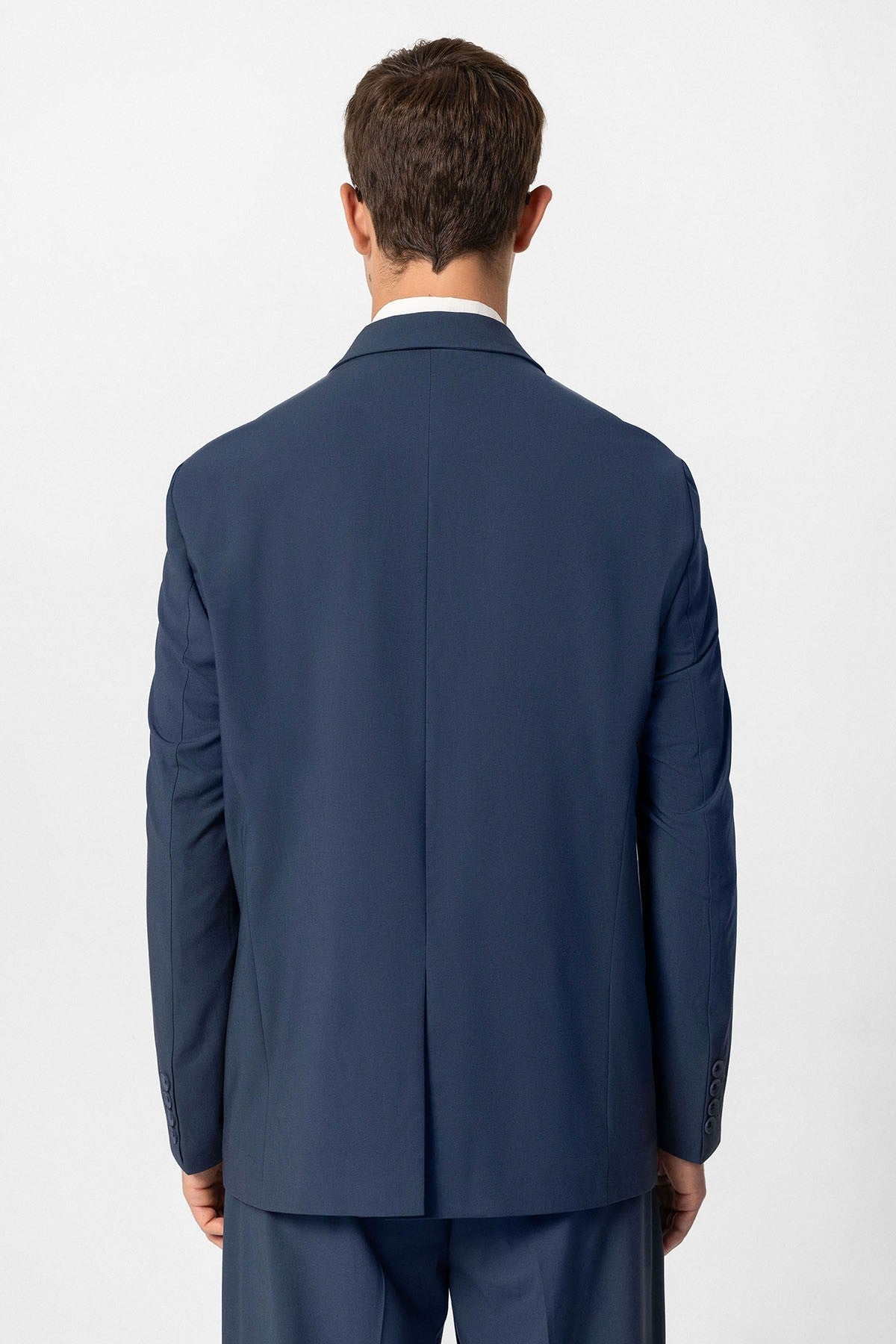 Antioch Single-Button Double-Breasted Men's Blazer