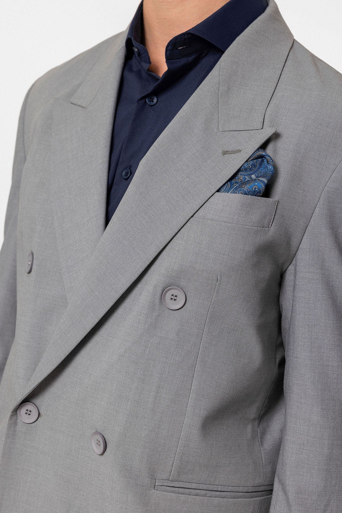 Antioch Single-Button Double-Breasted Men's Blazer