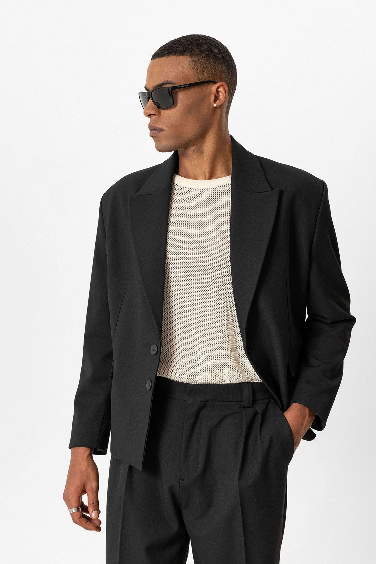 Antioch Crop Fit Men's Blazer Jacket