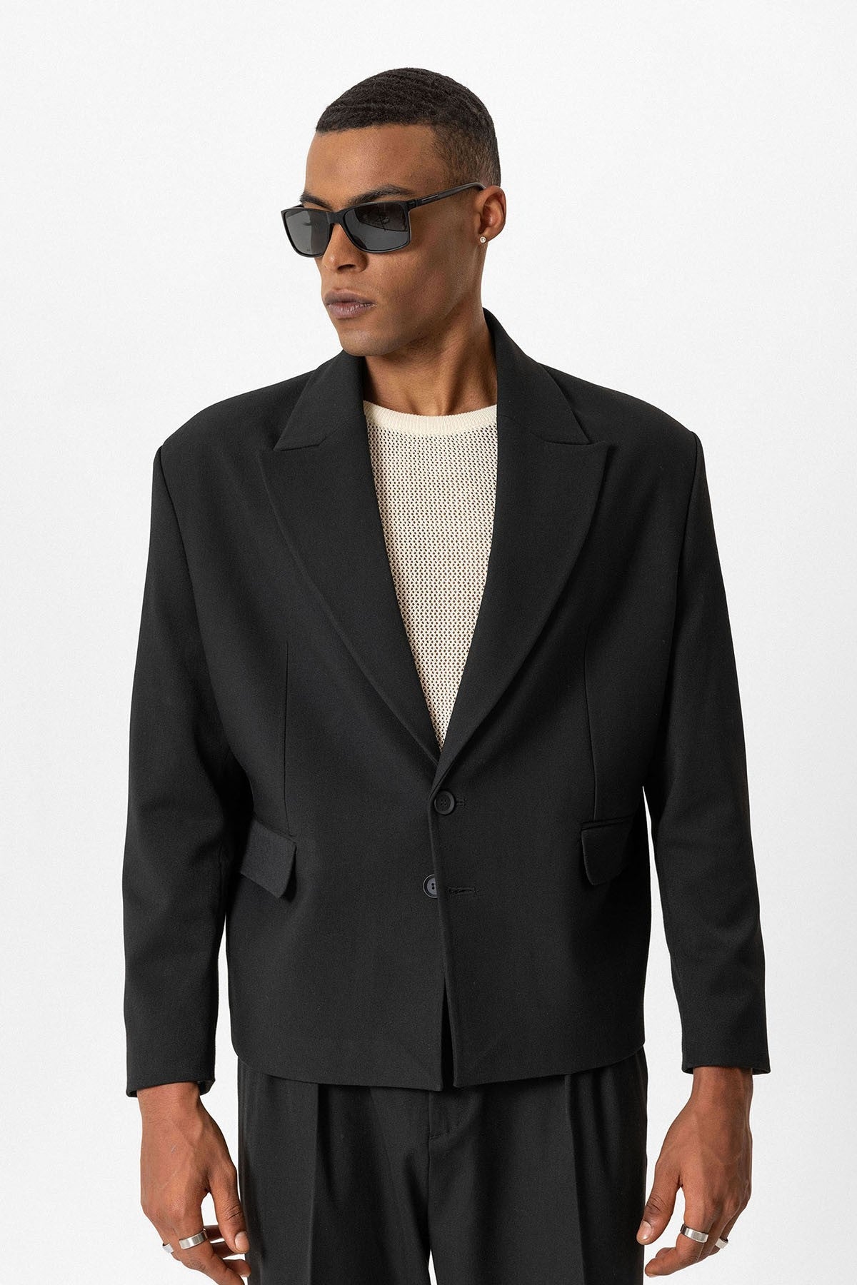 Antioch Crop Fit Men's Blazer Jacket