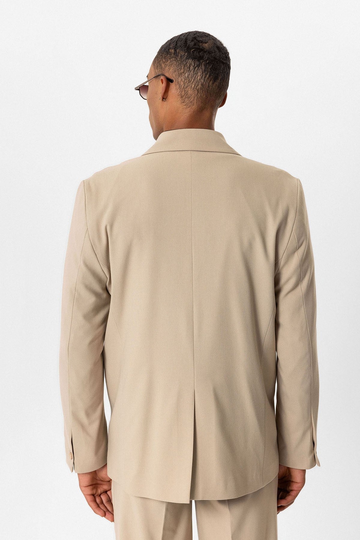 Antioch Single-Button Relaxed-Fit Men's Blazer