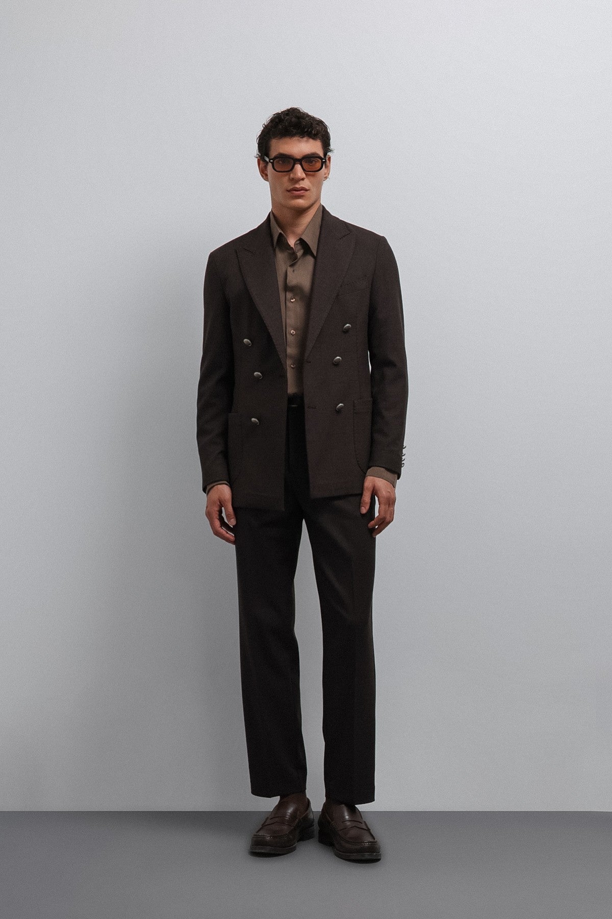 Antioch Unlined Double-Breasted Men's Blazer Jacket