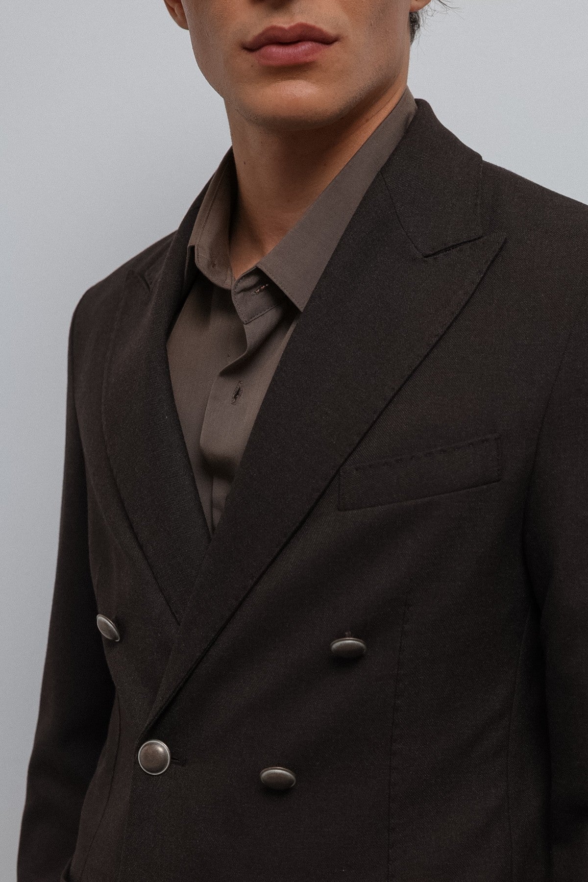 Antioch Unlined Double-Breasted Men's Blazer Jacket