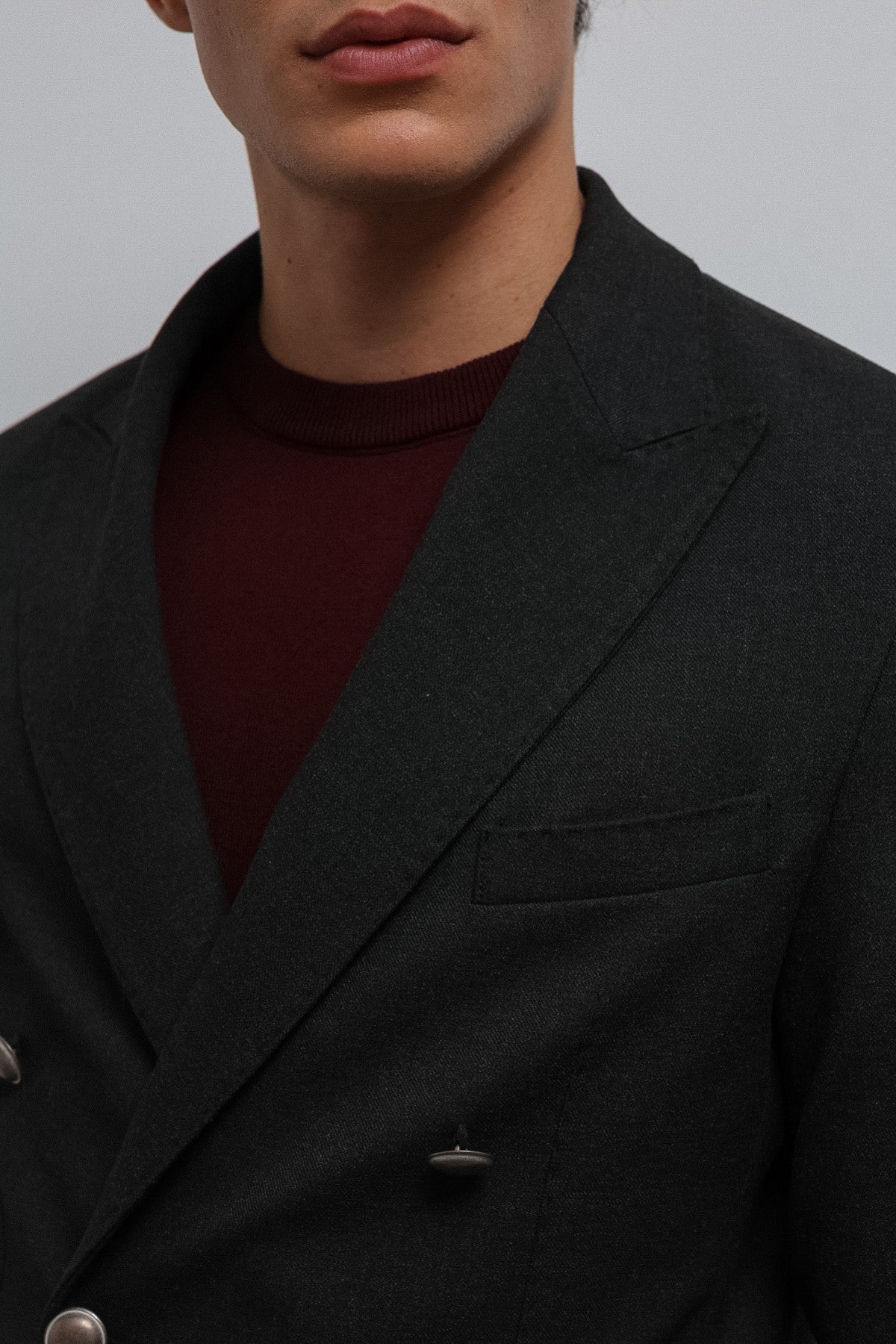 Antioch Unlined Double-Breasted Men's Blazer Jacket