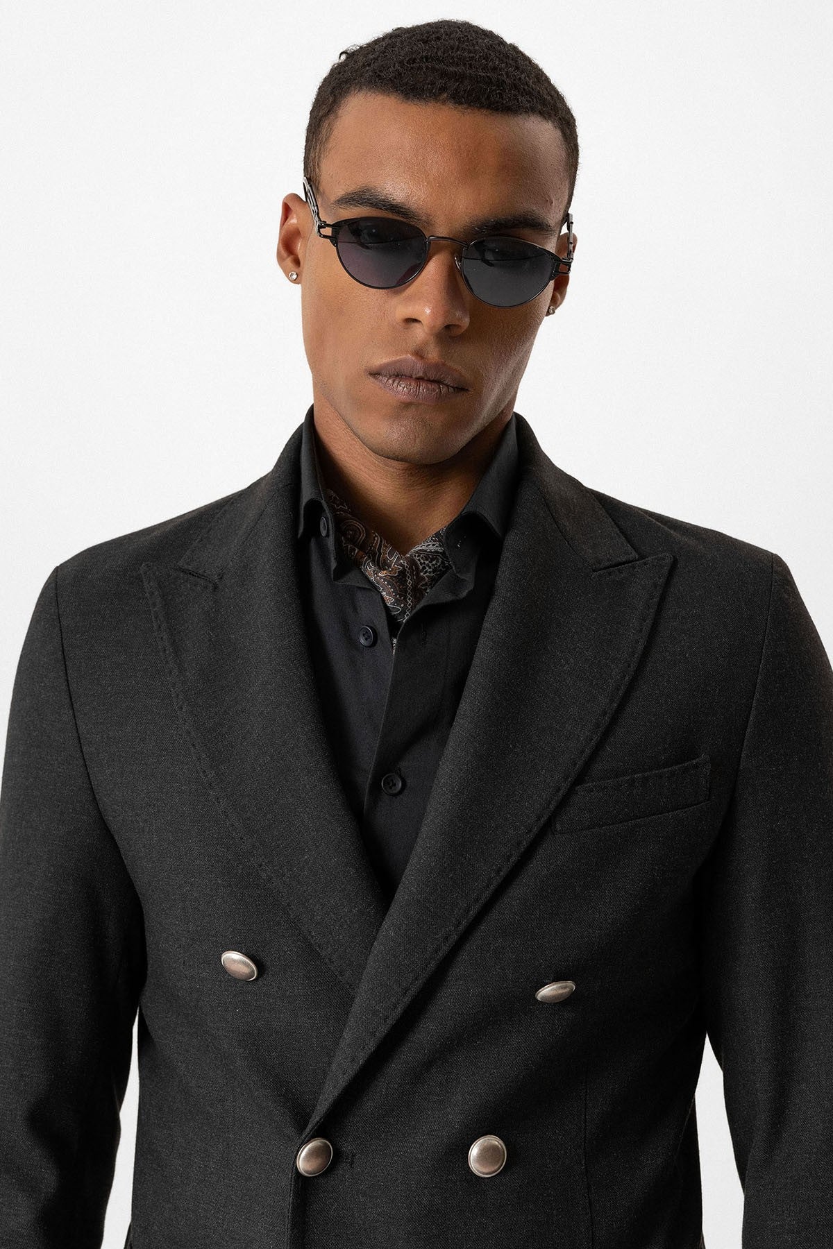 Antioch Unlined Double-Breasted Men's Blazer Jacket