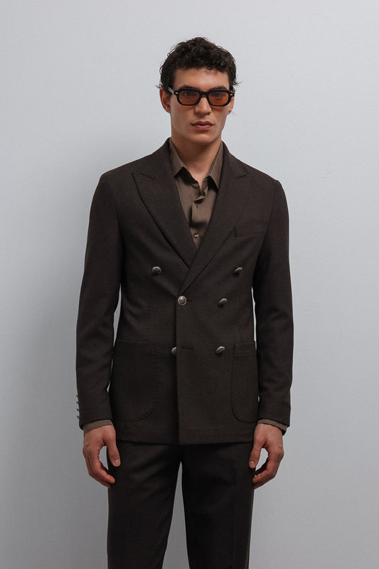 Antioch Unlined Double-Breasted Men's Blazer Jacket