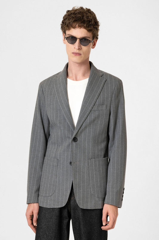 Antioch Slim-Fit Striped Men's Blazer