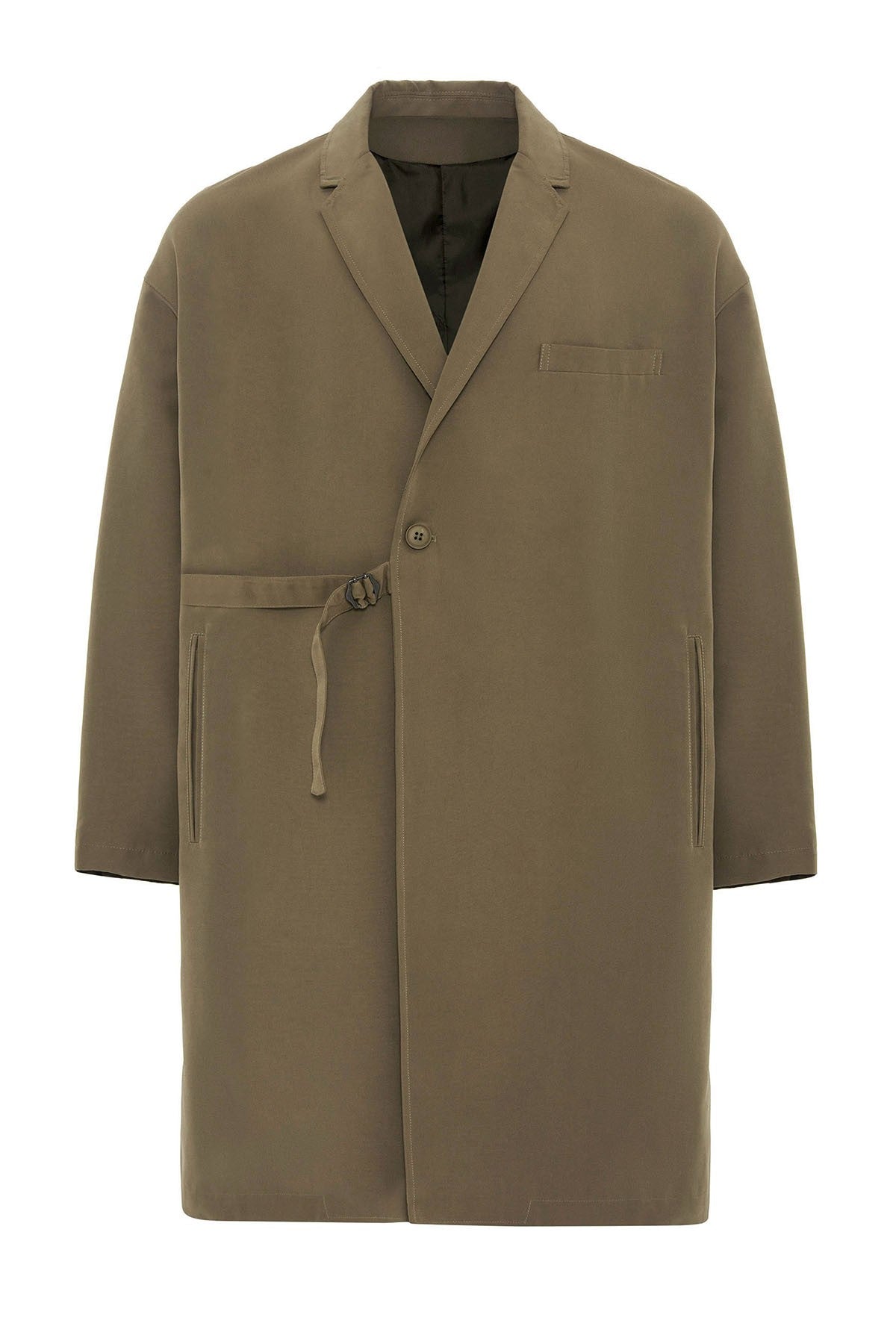 Antioch Toka Men's Trench Coat with Detailed Design