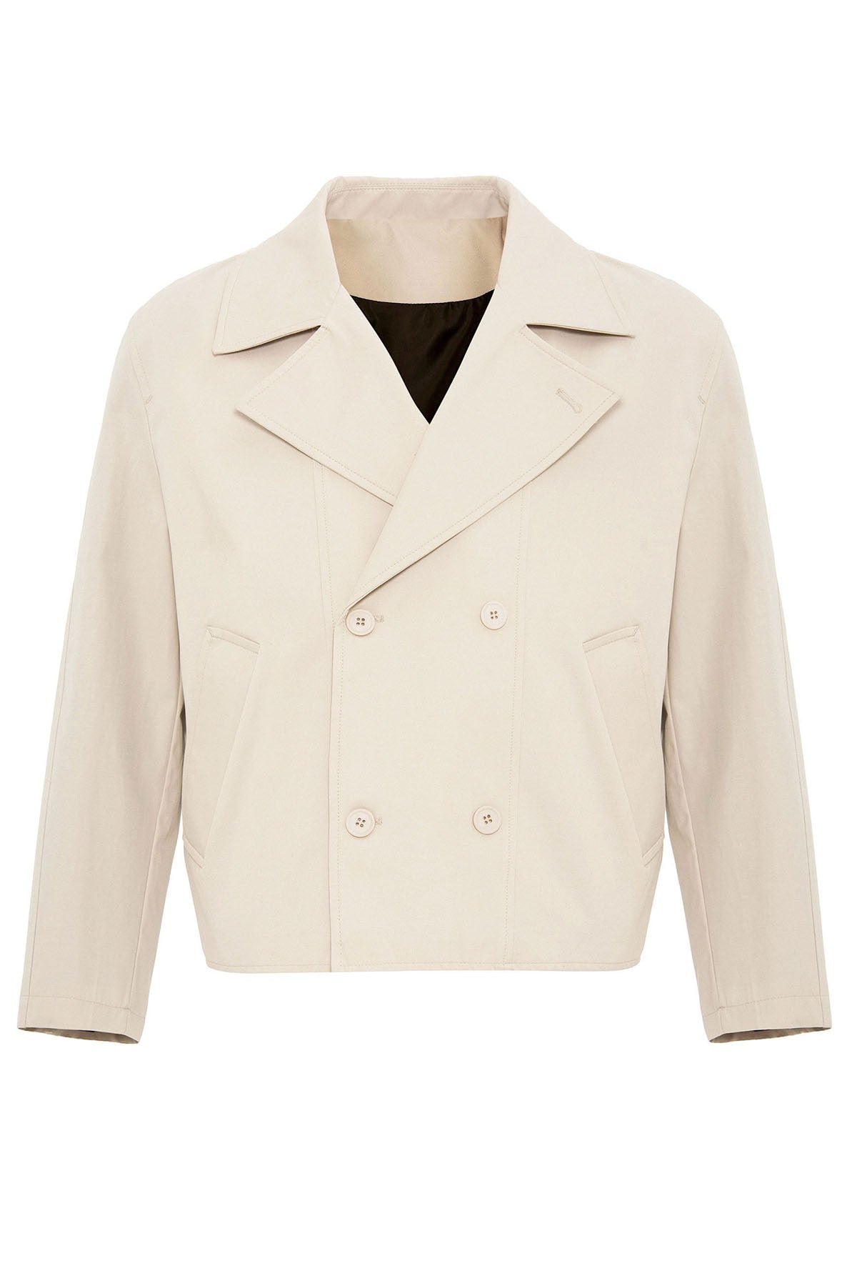 Antioch Crop Fit Men's Trench Coat