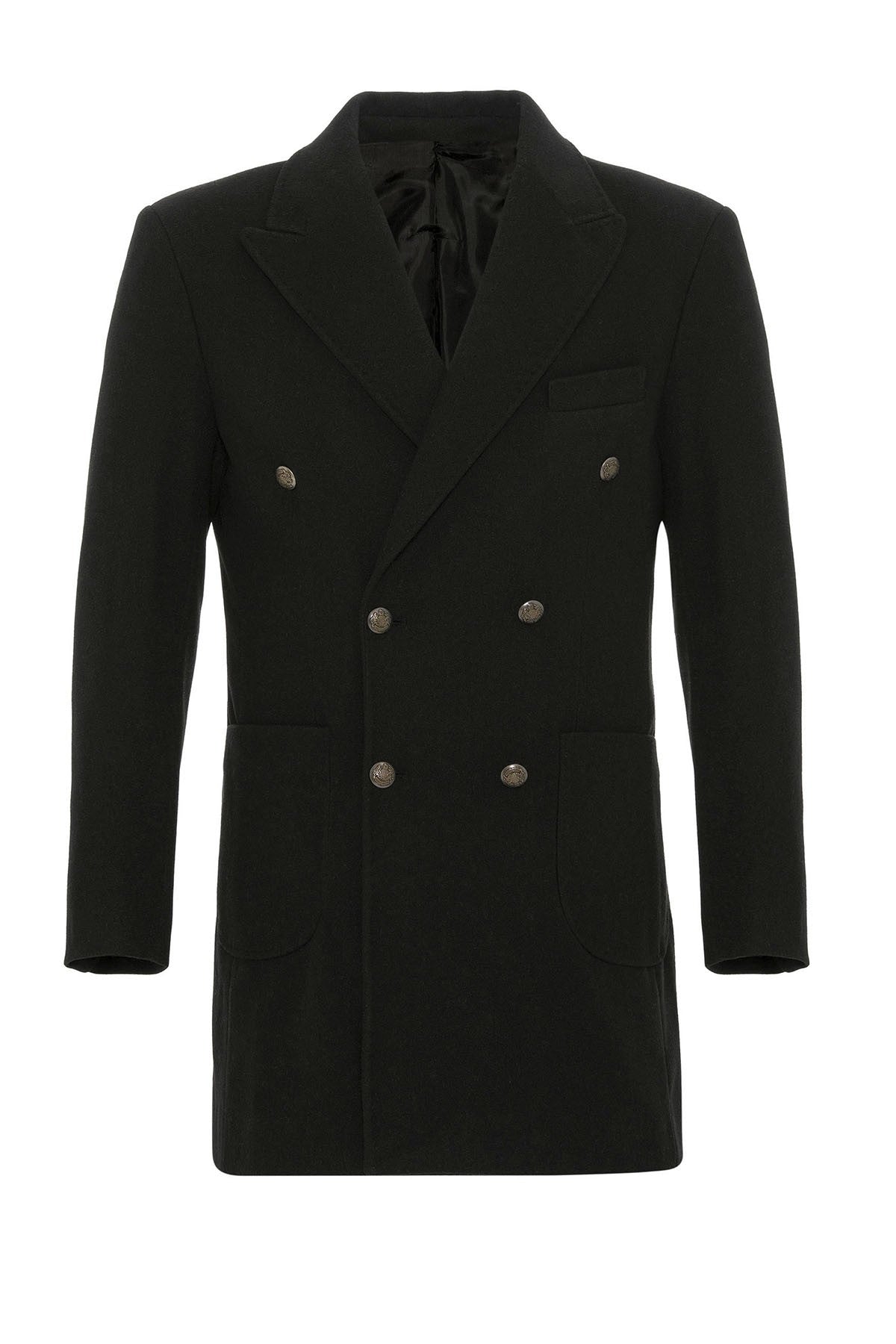 Antioch Cross-Over Closure Pouch-Pocket Men's Coat