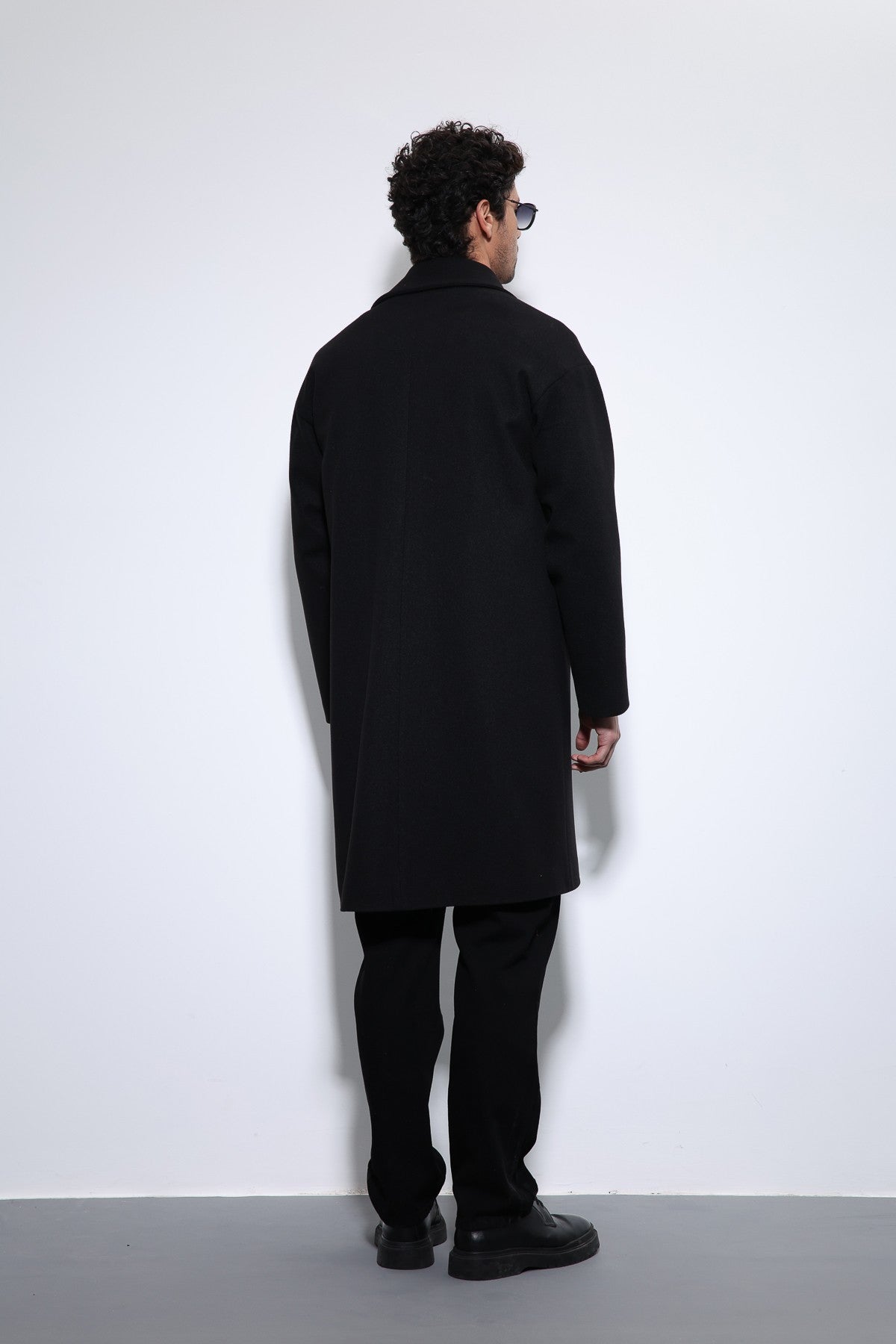 Antioch Oversized Men's Double-Breasted Coat