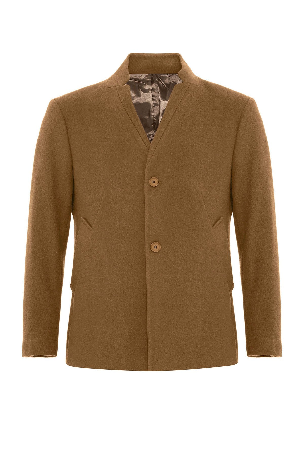 Antioch Slim-Fit Stand-Up Collar Men's Coat