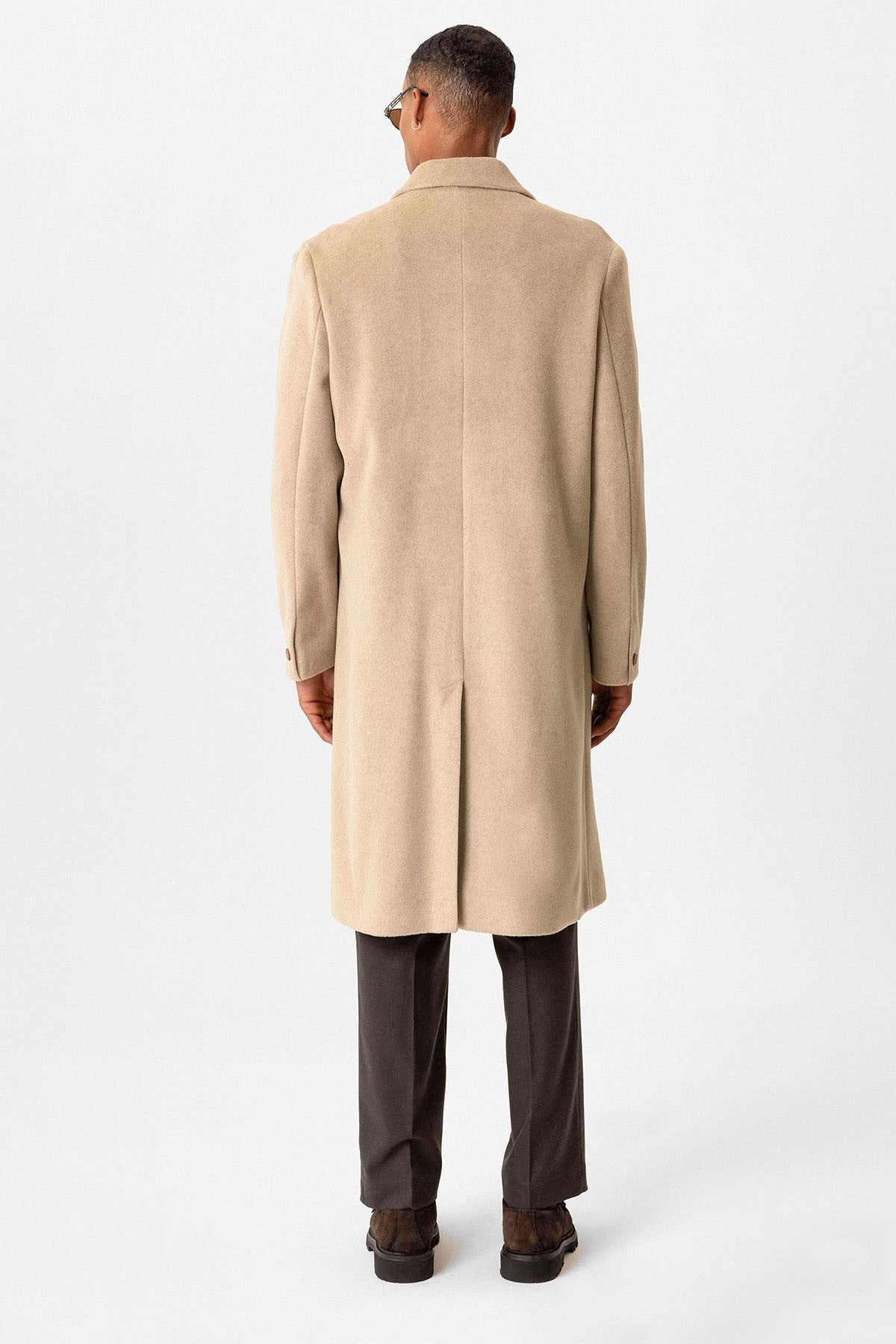 Antioch Textured Double-Breasted Men's Coat