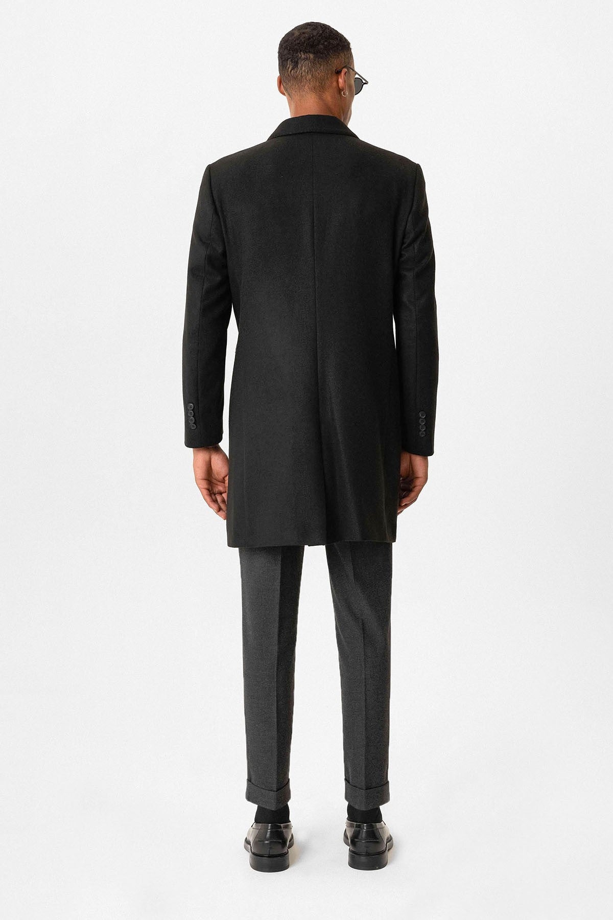 Antioch Slim-Fit Jacket-Collar Men's Coat
