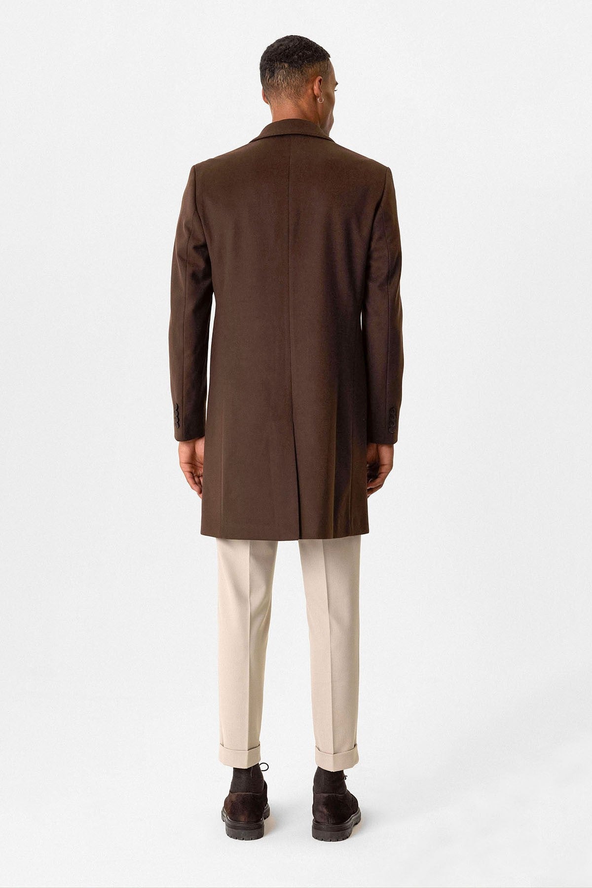 Antioch Slim-Fit Jacket-Collar Men's Coat